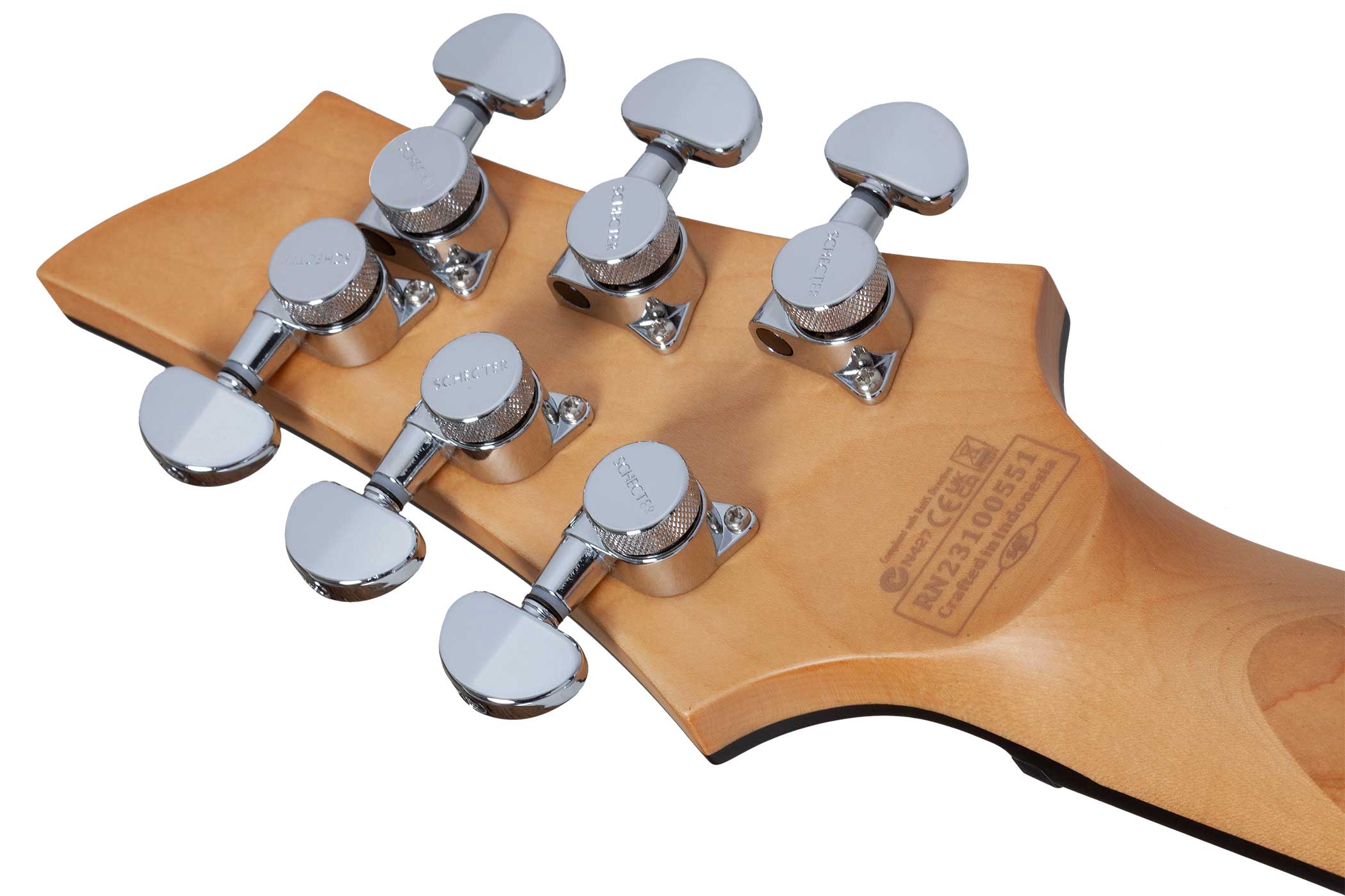 Schecter Omen Extreme-II Natural Gold Rush