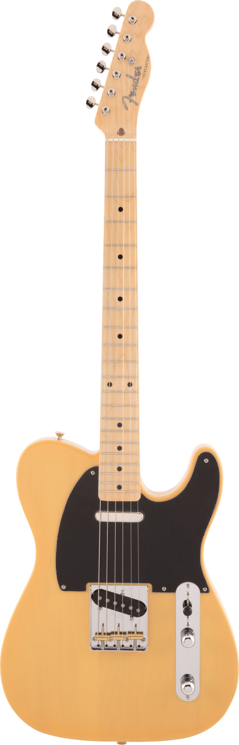 Fender Made in Japan Traditional 50s Telecaster Maple Fingerboard Butterscotch Blonde