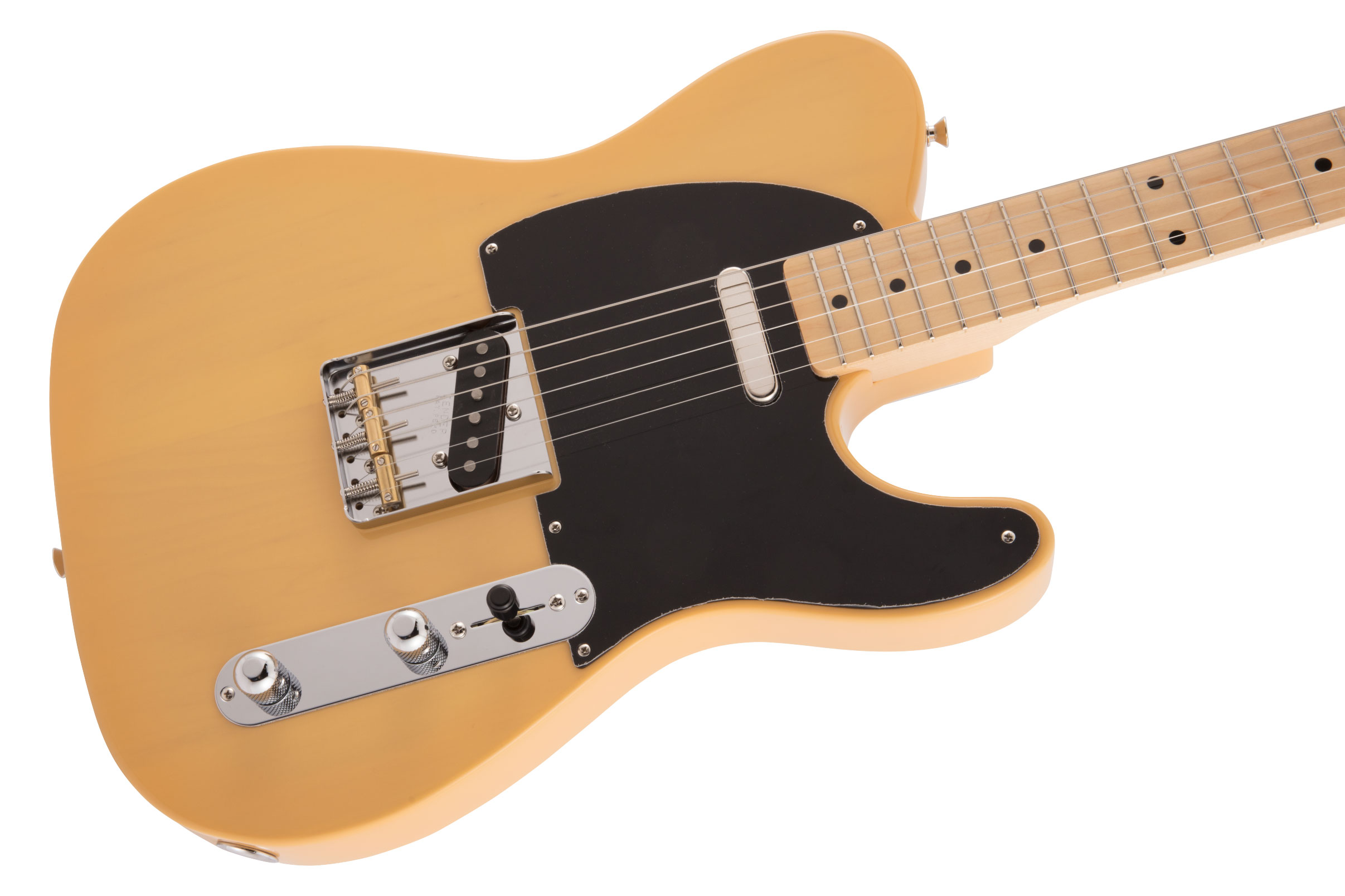 Fender Made in Japan Traditional 50s Telecaster Maple Fingerboard Butterscotch Blonde