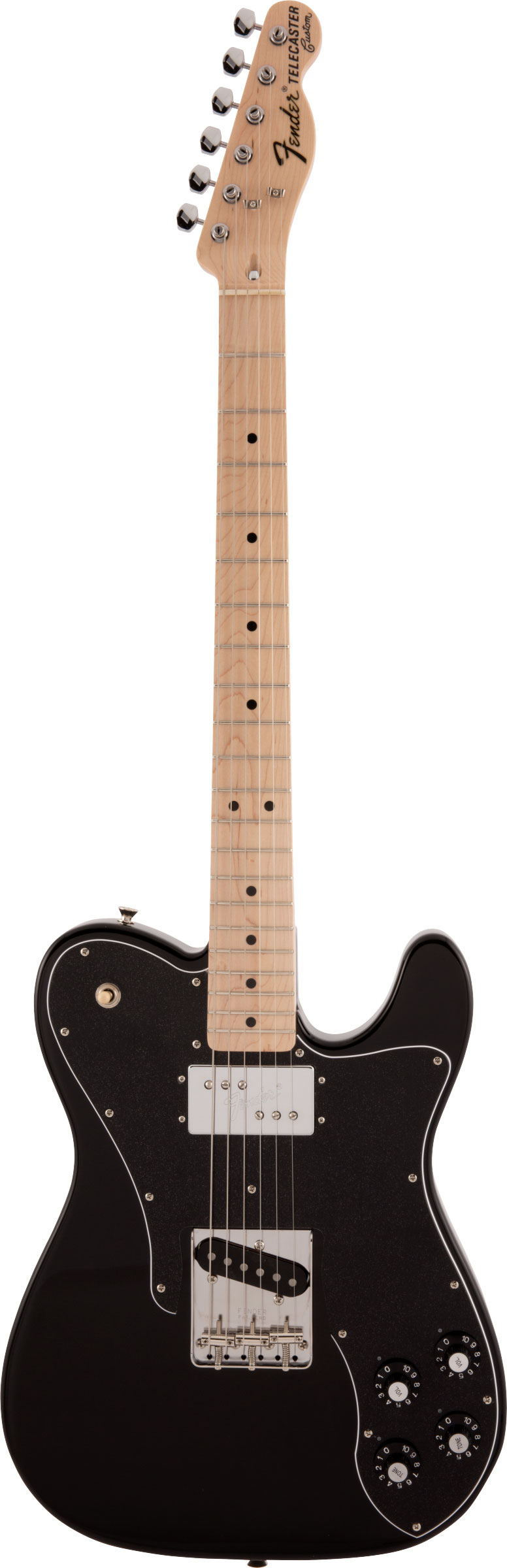 Fender Made in Japan Traditional 70s Telecaster Custom Maple Fingerboard Black