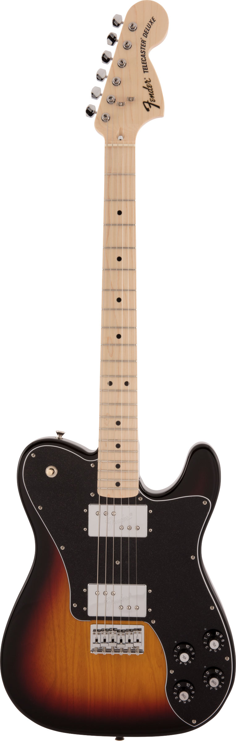 Fender Made in Japan Traditional 70s Telecaster Deluxe Maple Fingerboard 3-Color Sunburst