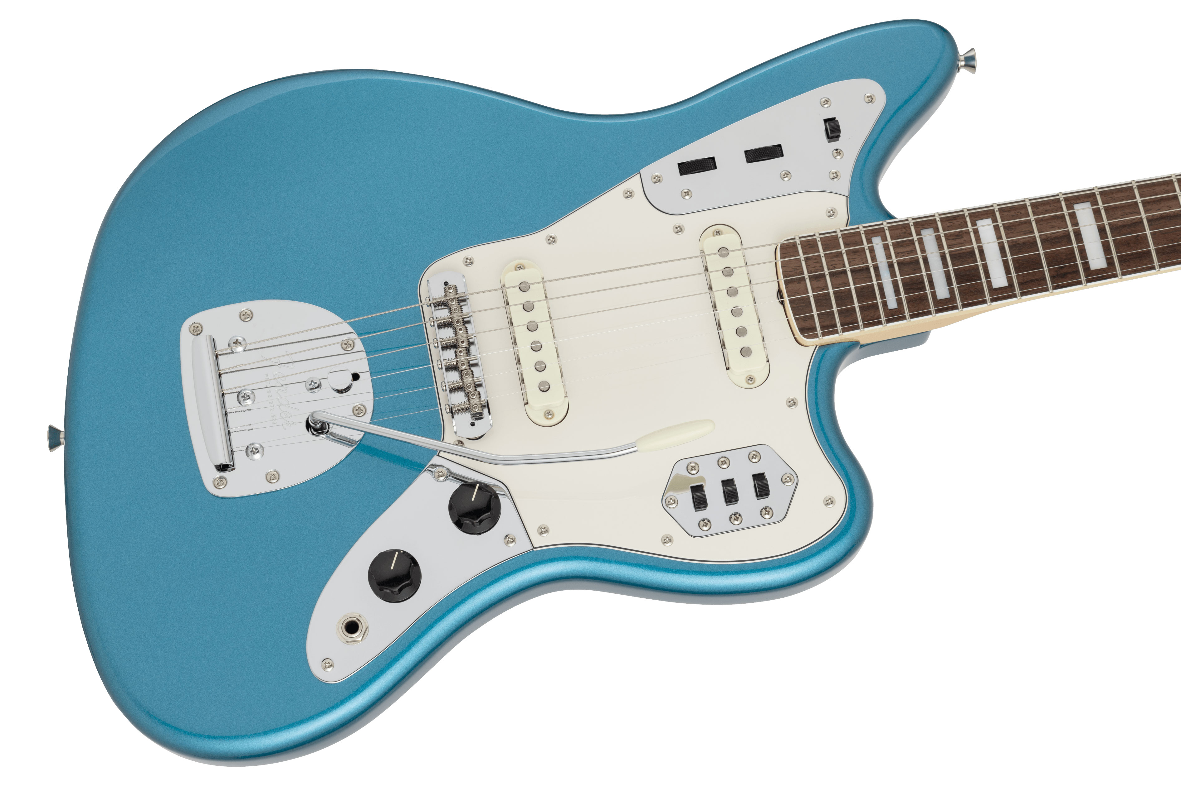 Fender Made in Japan Traditional Late 60s Jaguar Rosewood Fingerboard Lake Placid Blue