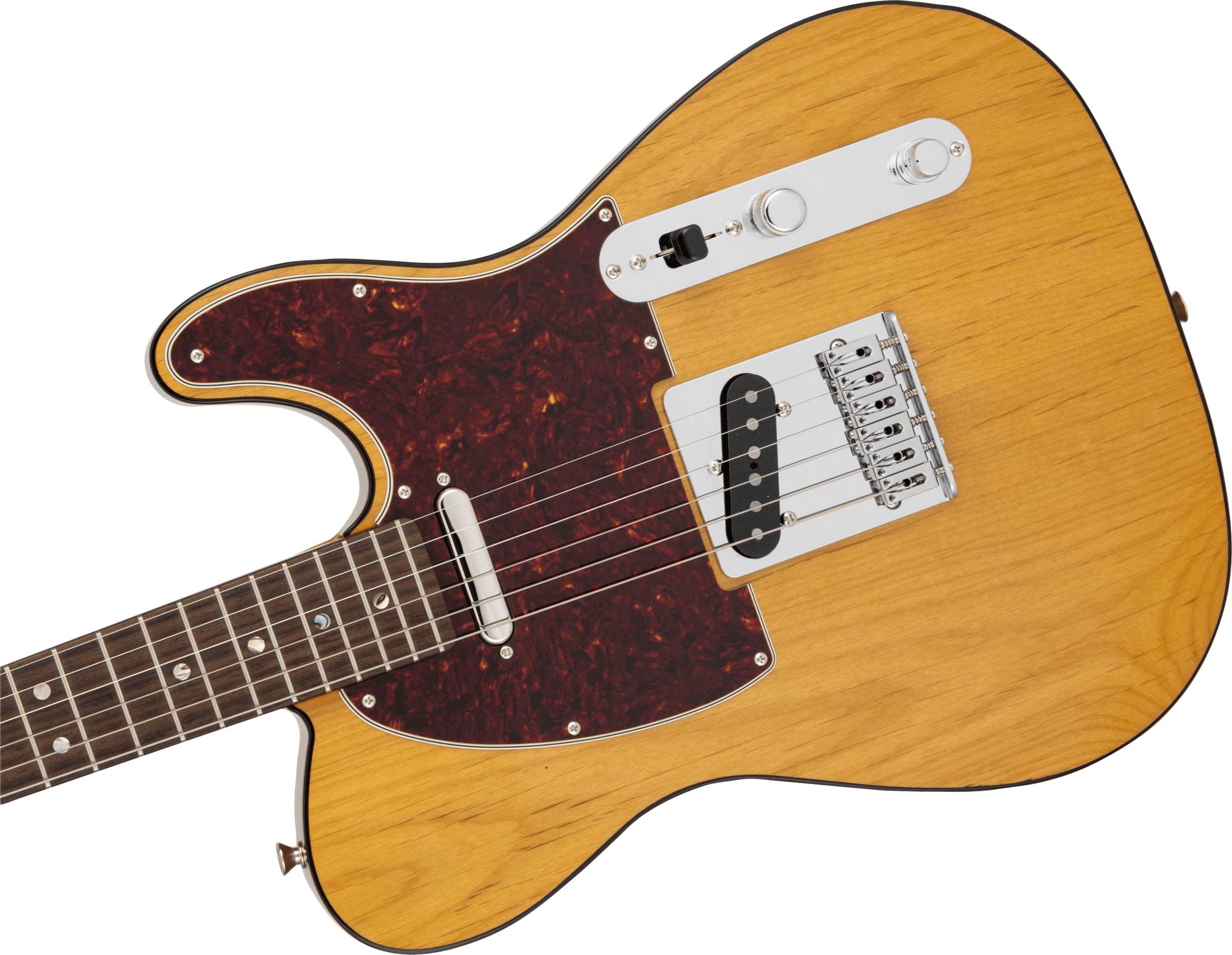 Fender Made in Japan Limited Active Modern Telecaster Rosewood Fingerboard Vintage Natural