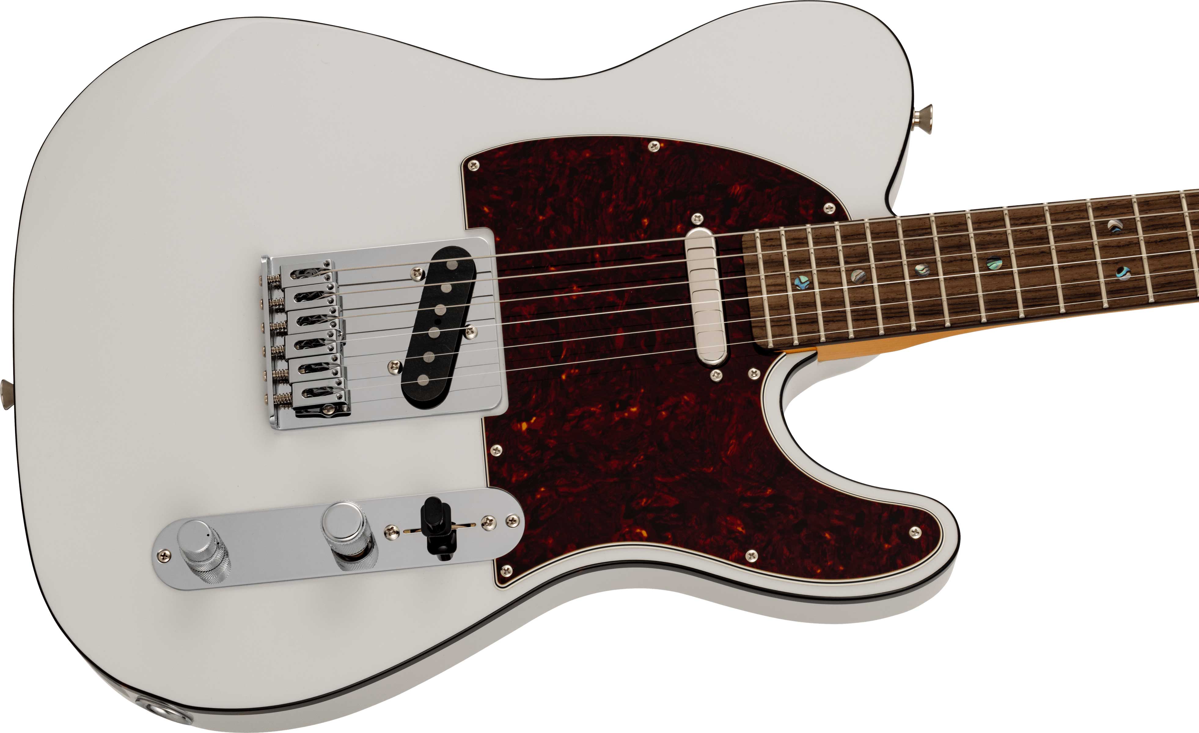 Fender Made in Japan Limited Active Modern Telecaster Rosewood Fingerboard Feather Gray