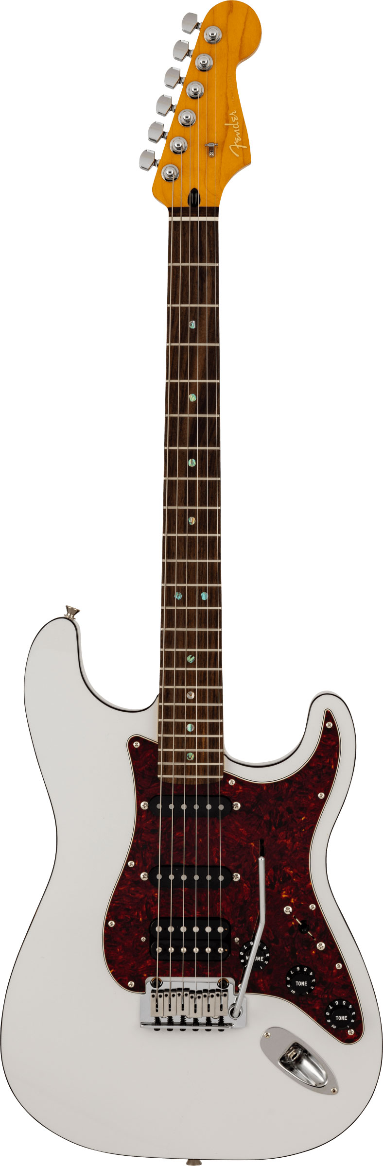 Fender Made in Japan Limited Active Modern Stratocaster HSS Rosewood Fingerboard Feather Gray
