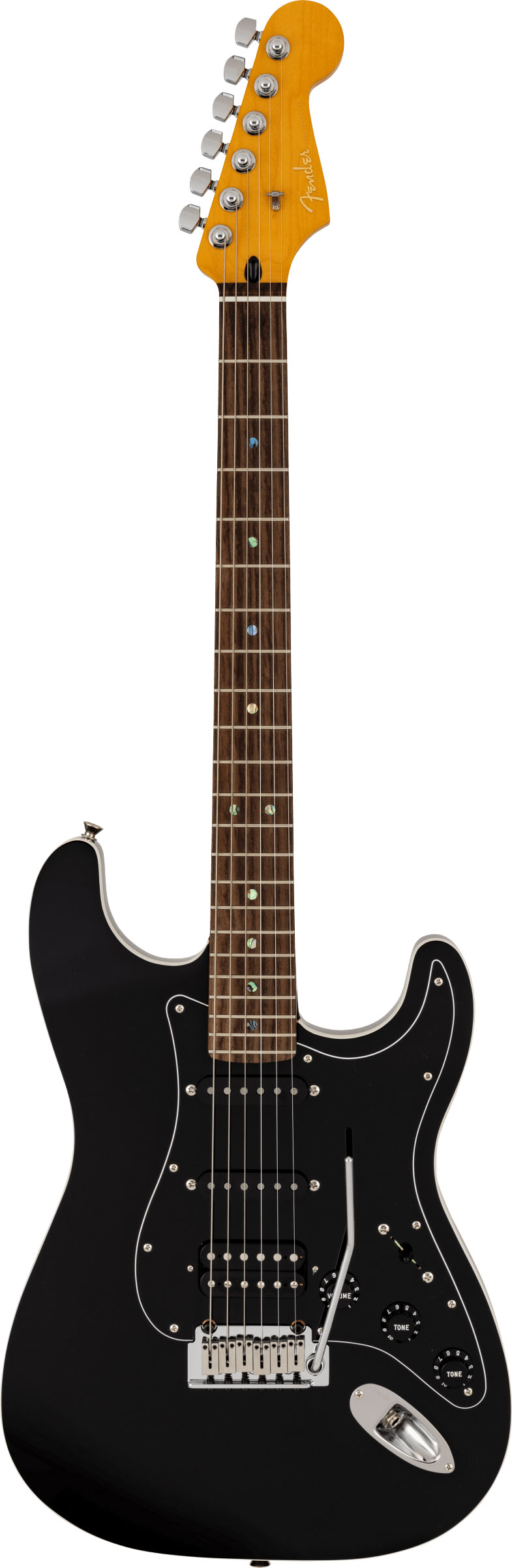 Fender Made in Japan Limited Active Modern Stratocaster HSS Rosewood Fingerboard Black