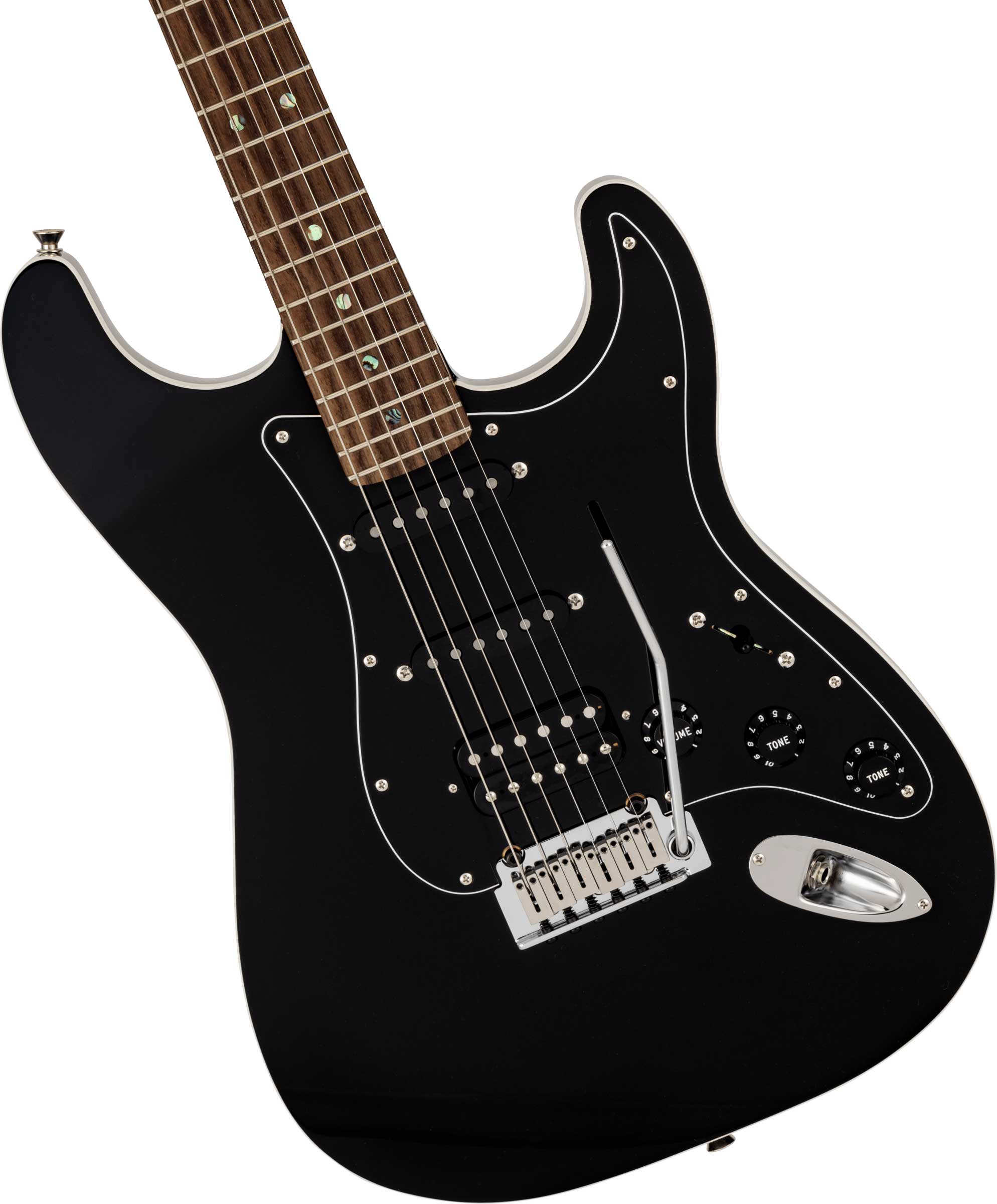 Fender Made in Japan Limited Active Modern Stratocaster HSS Rosewood Fingerboard Black