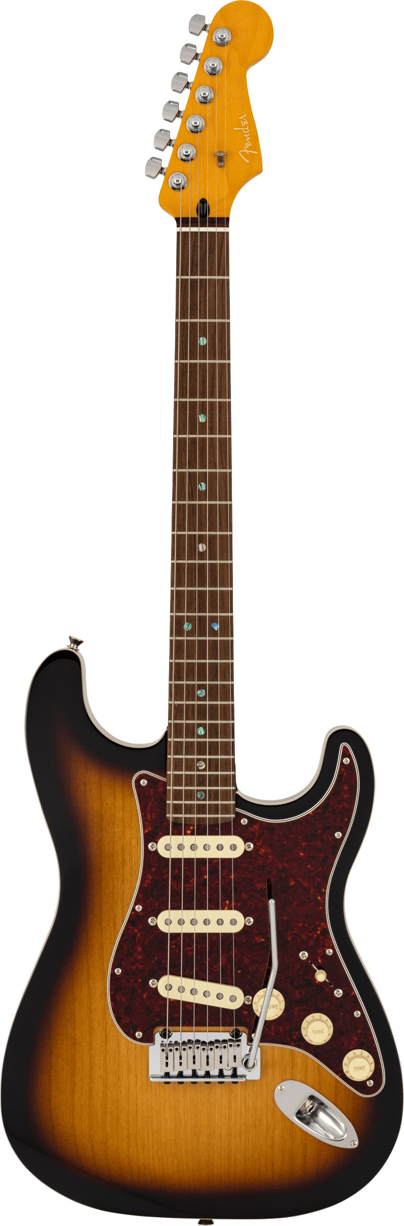 Fender Made in Japan Limited Active Modern Stratocaster Rosewood Fingerboard 2-Colour Sunburst