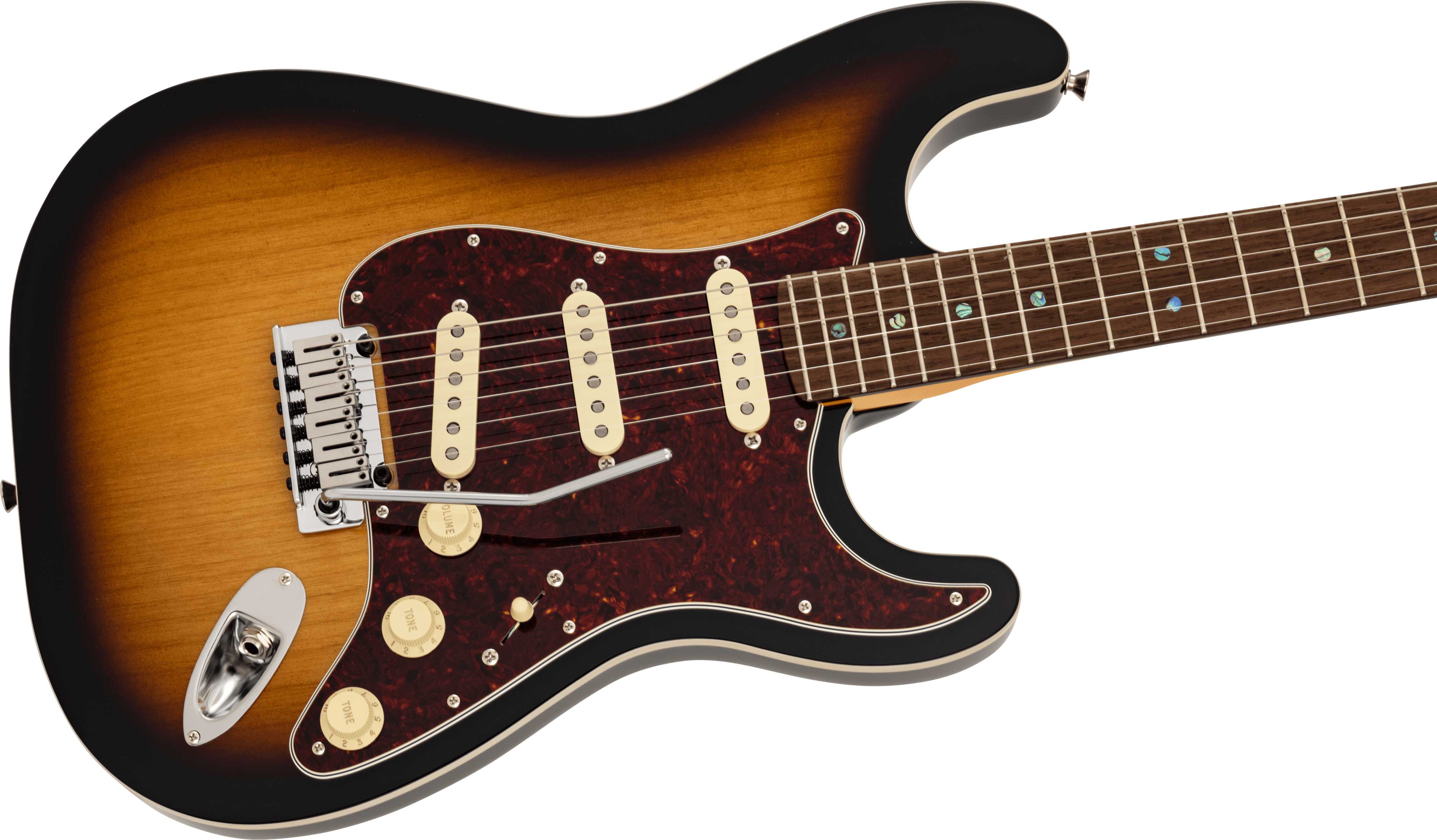 Fender Made in Japan Limited Active Modern Stratocaster Rosewood Fingerboard 2-Colour Sunburst