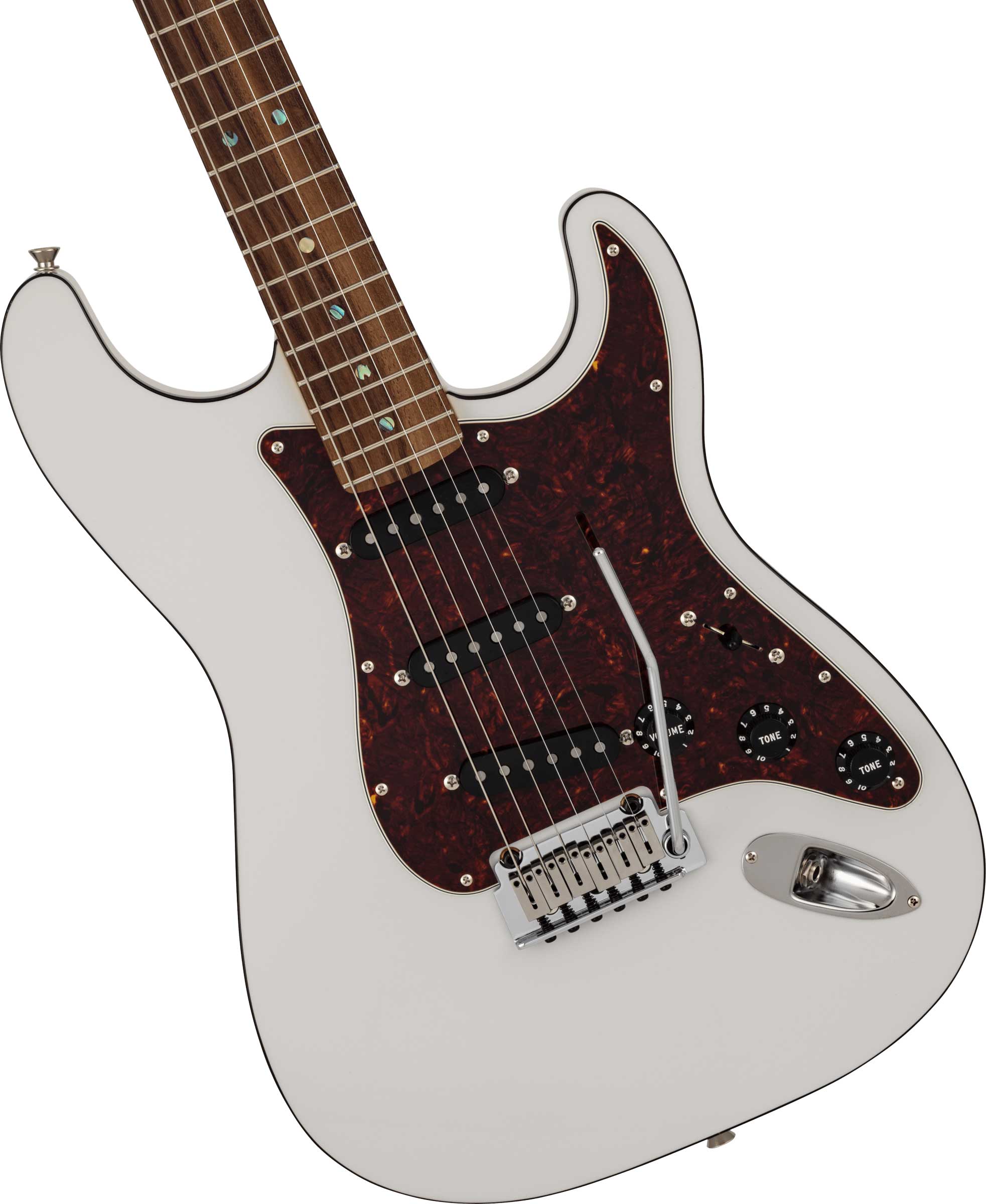 Fender Made in Japan Limited Active Modern Stratocaster Rosewood Fingerboard Feather Gray