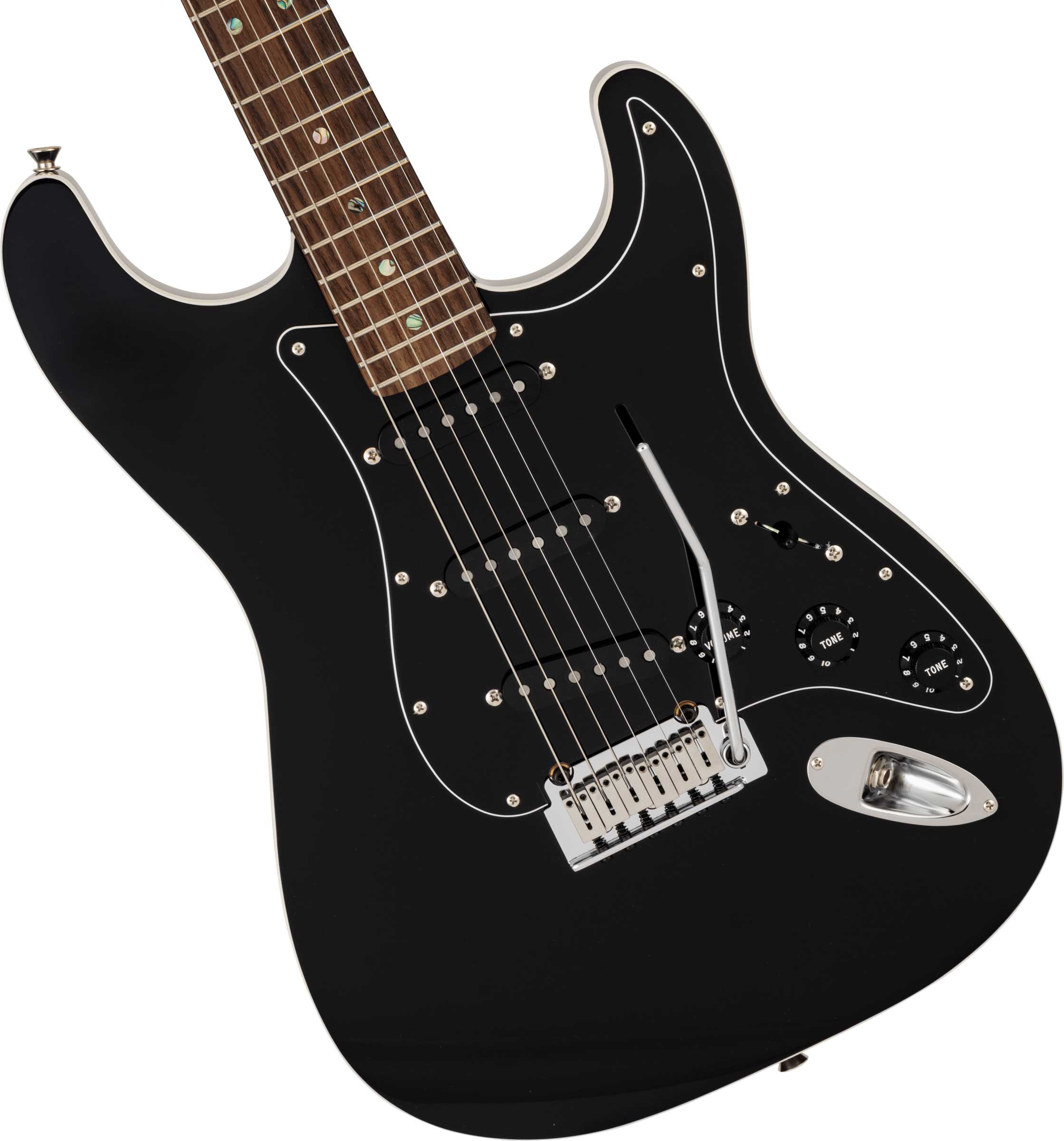 Fender Made in Japan Limited Active Modern Stratocaster Rosewood Fingerboard Black