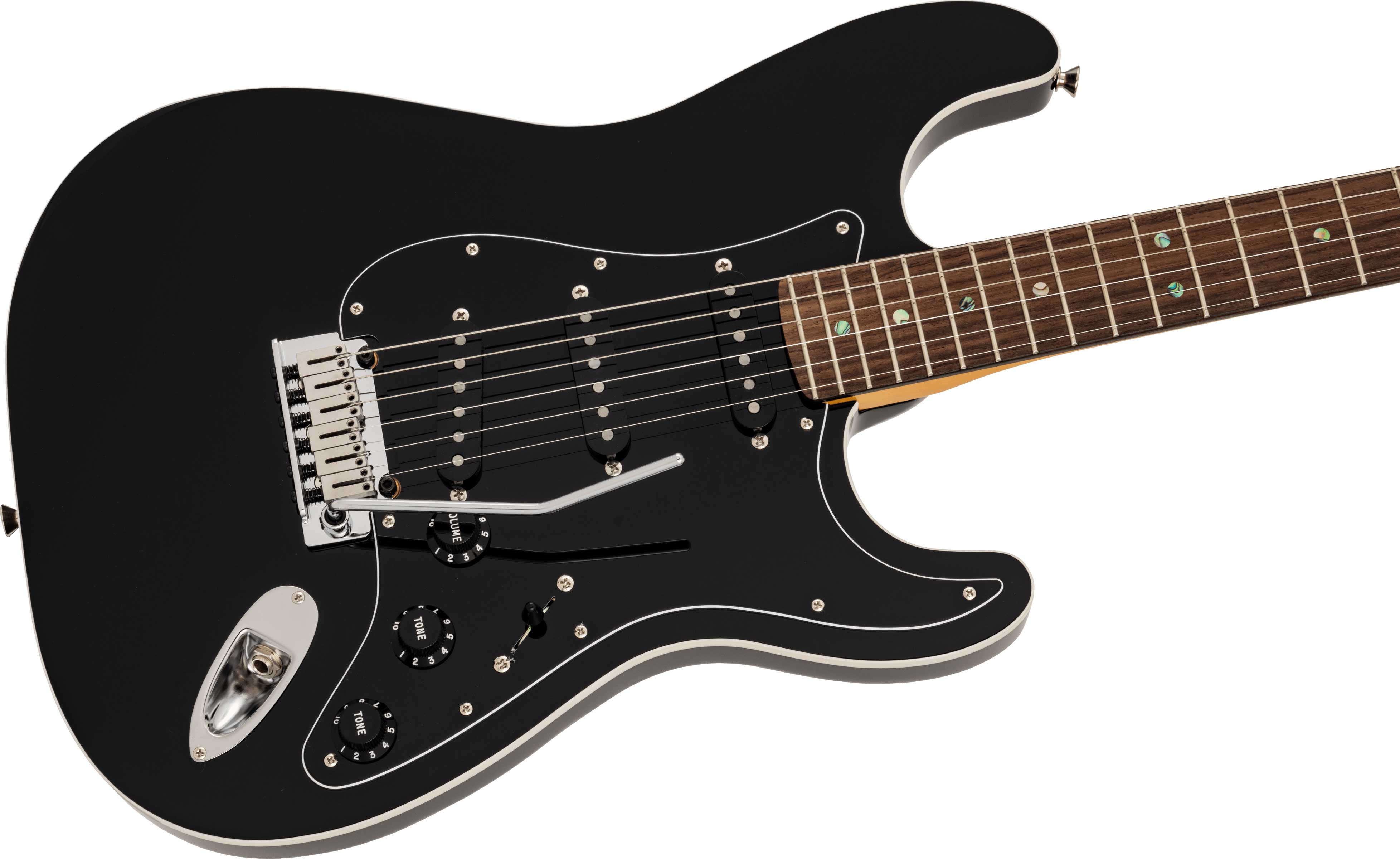 Fender Made in Japan Limited Active Modern Stratocaster Rosewood Fingerboard Black
