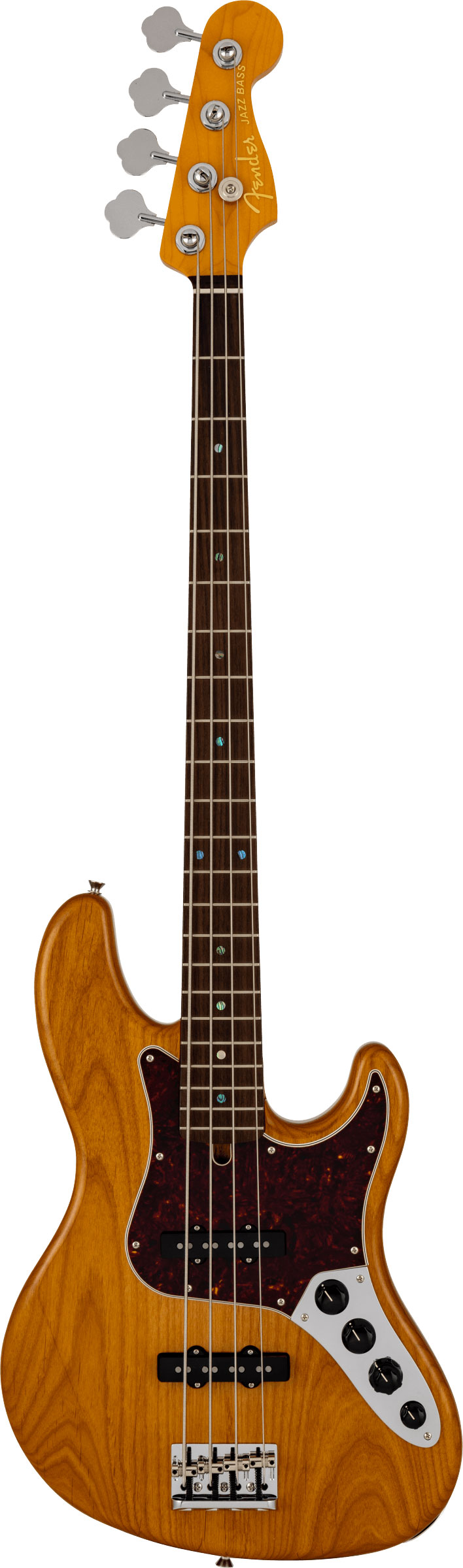 Fender Made in Japan Limited Active Modern Jazz Bass Rosewood Fingerboard Vintage Natural