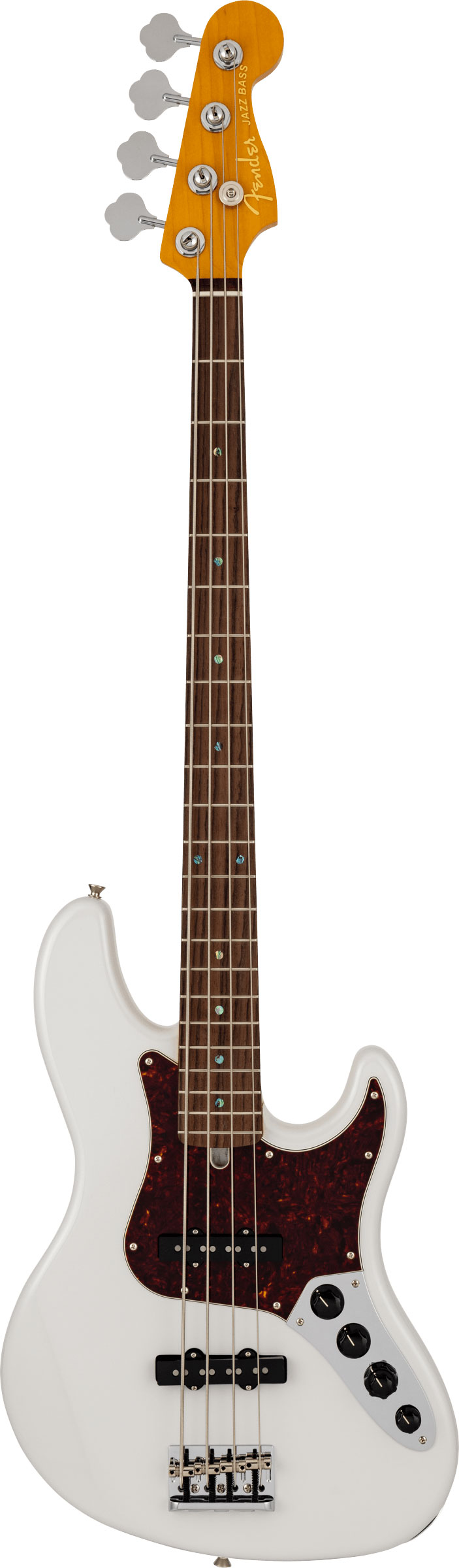Fender Made in Japan Limited Active Modern Jazz Bass Rosewood Fingerboard Feather Gray