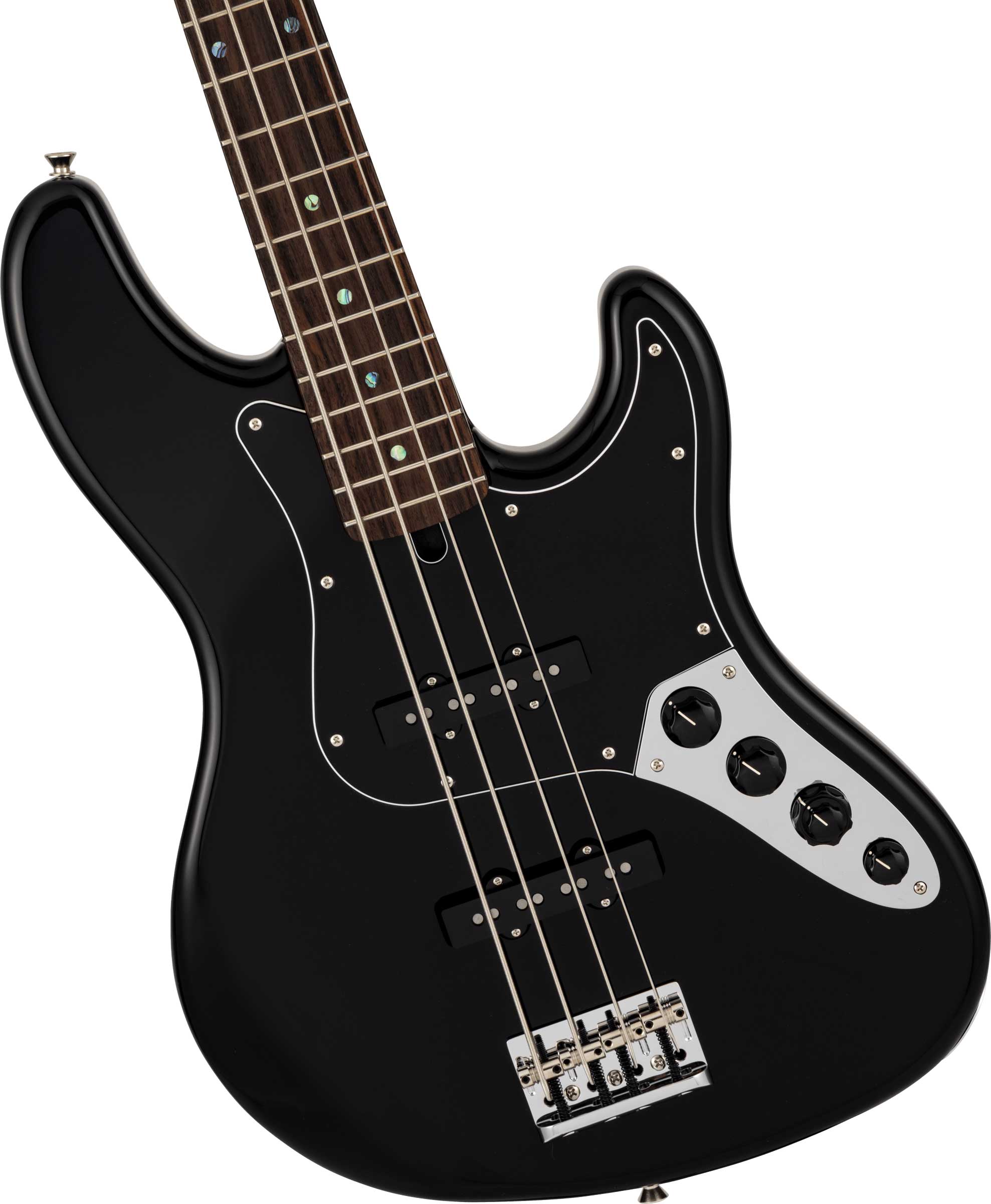 Fender Made in Japan Limited Active Modern Jazz Bass Rosewood Fingerboard Black