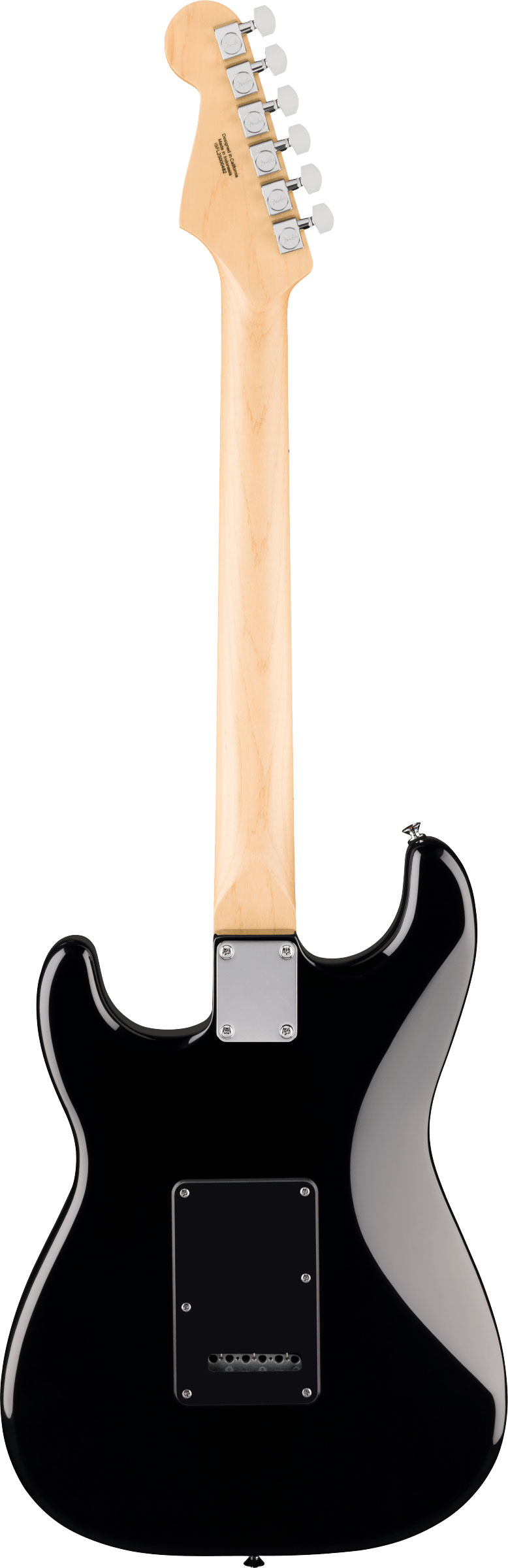 Fender Standard Stratocaster Maple Fingerboard Black Pickguard Black