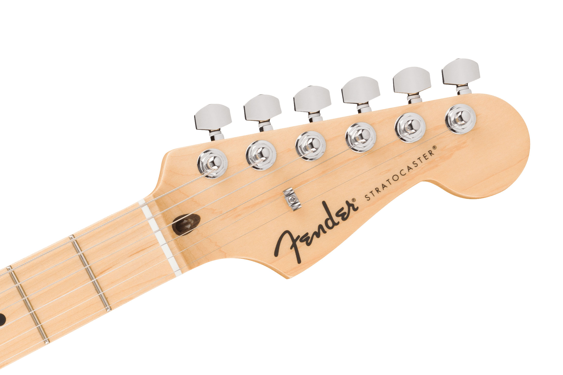 Fender Standard Stratocaster Maple Fingerboard Black Pickguard Black