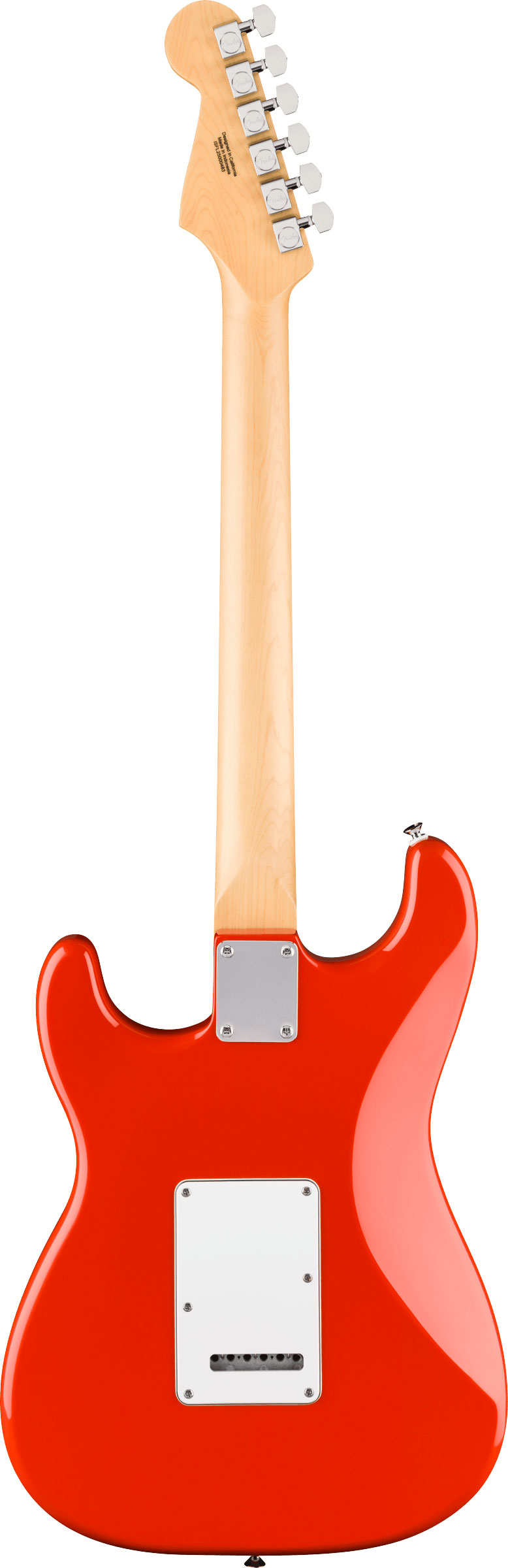 Fender Standard Stratocaster Laurel Fingerboard White Pickguard Fiesta Red
