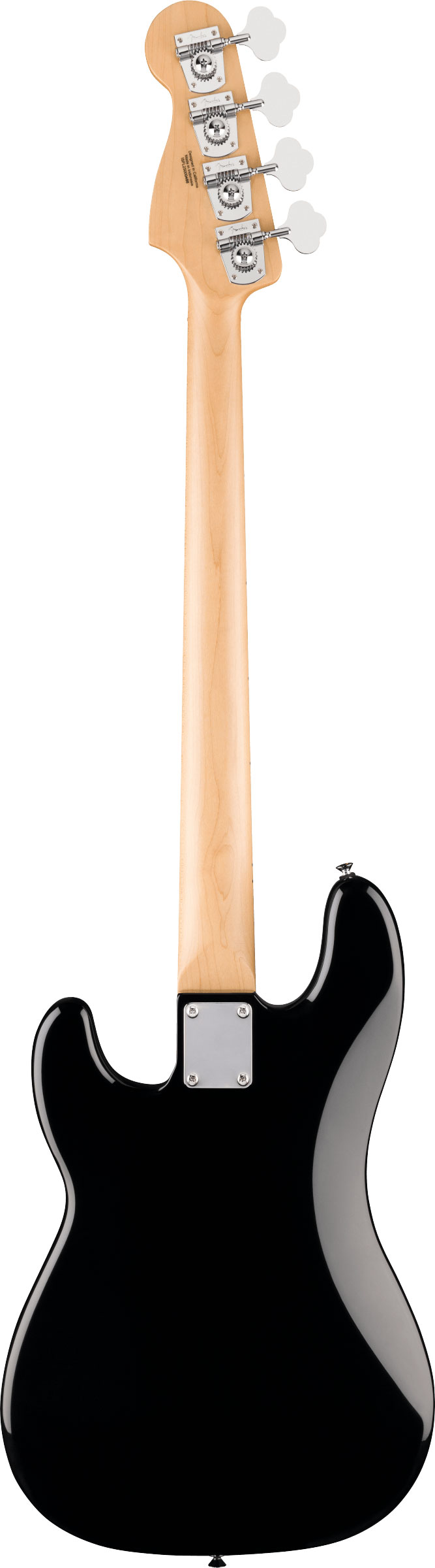 Fender Standard Precision Bass Maple Fingerboard Black Pickguard Black