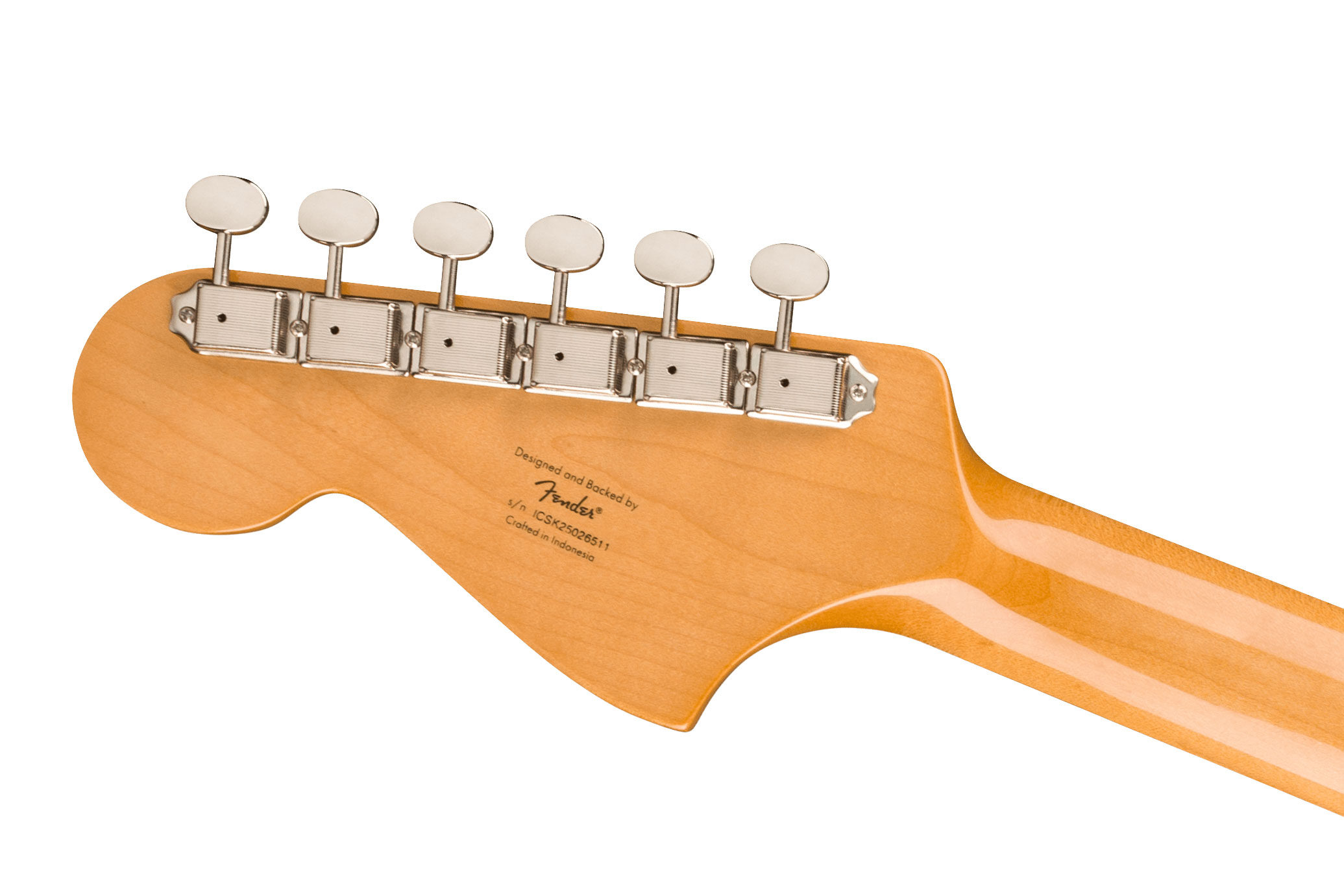 Squier FSR Classic Vibe Bass VI Laurel Fingerboard Parchment Pickguard Matching Headstock Candy Apple Red