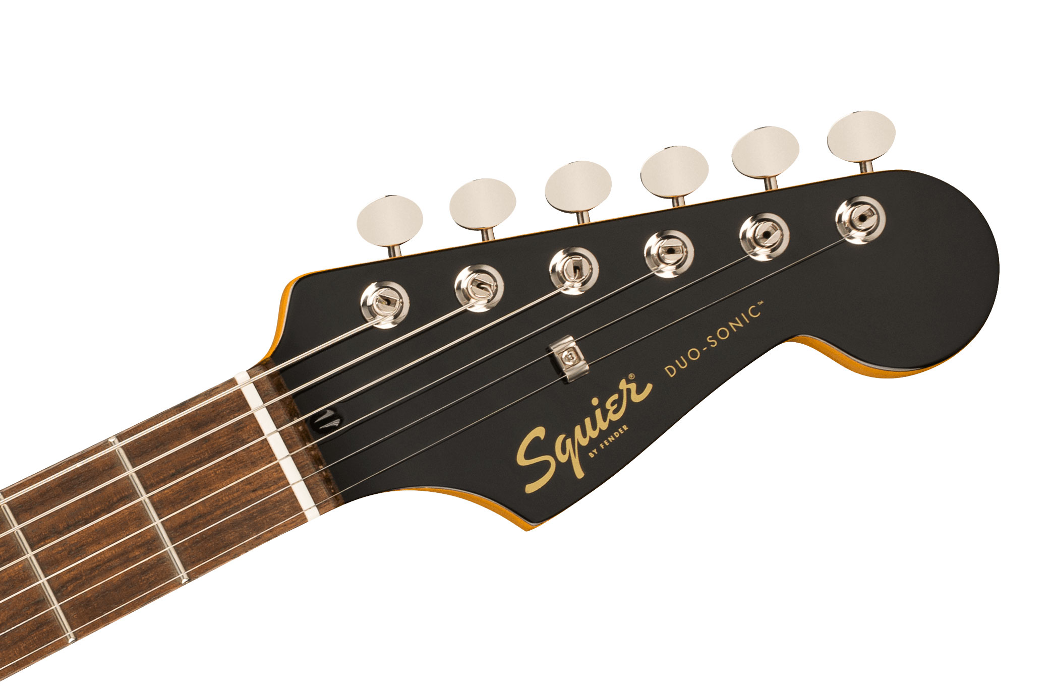 Squier Classic Vibe Duo-Sonic HS Laurel Fingerboard Black Anodized Pickguard Matching Headstock Black