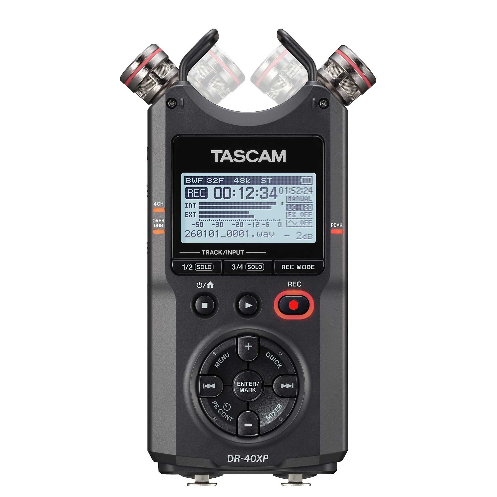 Tascam DR-40XP Portable Handheld Recorder