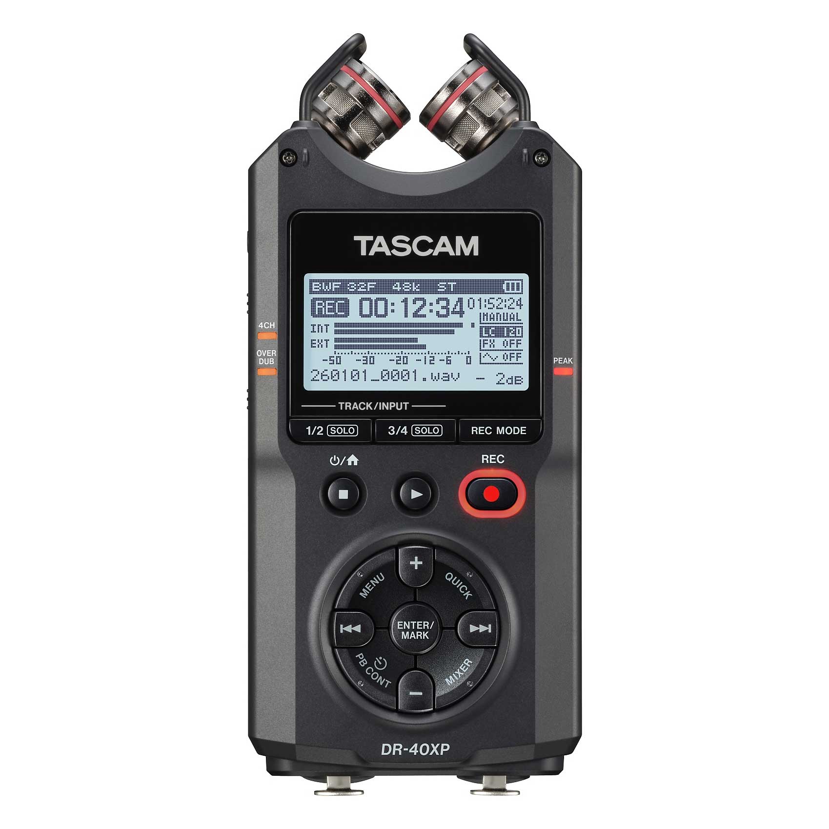 Tascam DR-40XP Portable Handheld Recorder