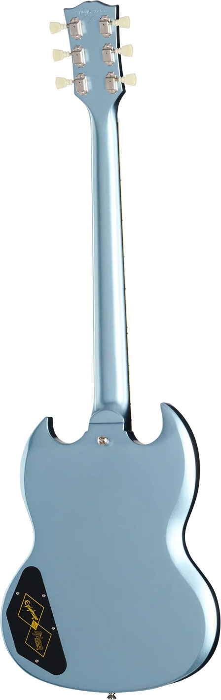 Epiphone 1964 SG Standard with Maestro Vibrola Reissue Pelham Blue
