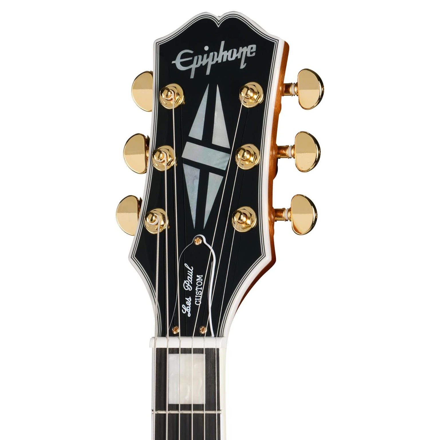 Epiphone Les Paul Custom Quilt Trans Amber