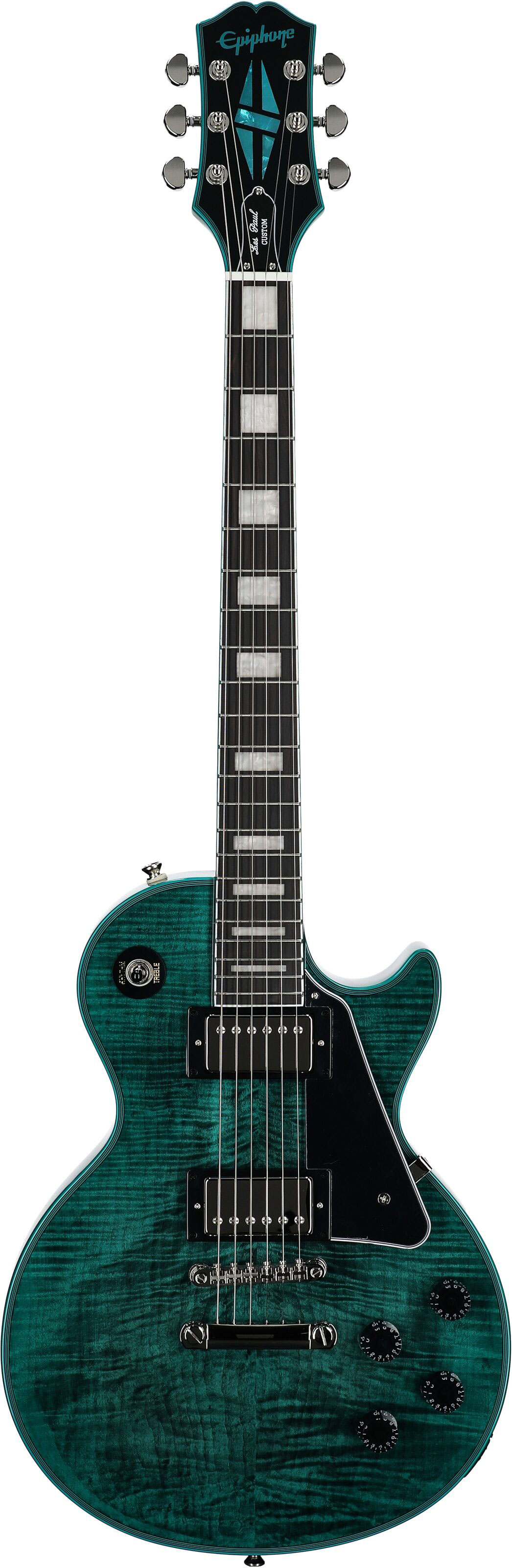 Epiphone Les Paul Custom Widow Peacock