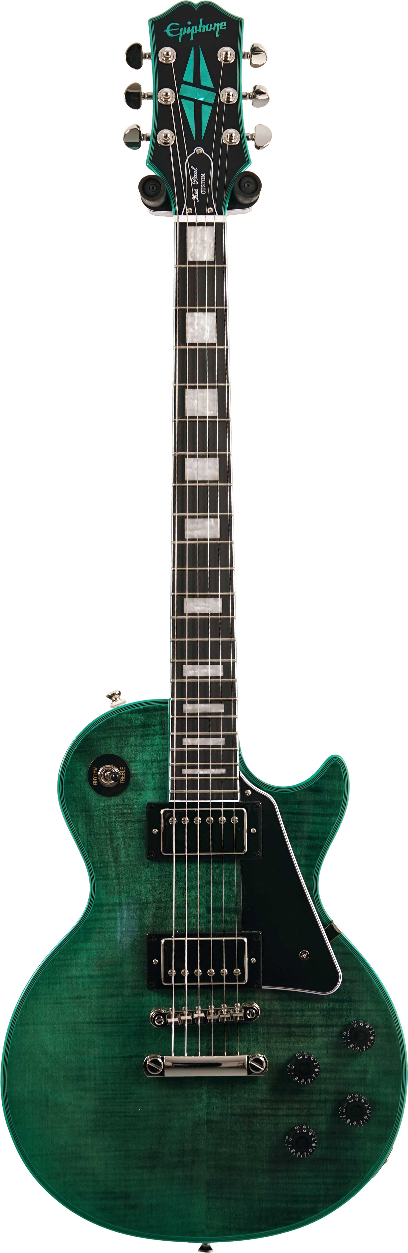 Epiphone Les Paul Custom Widow Peacock