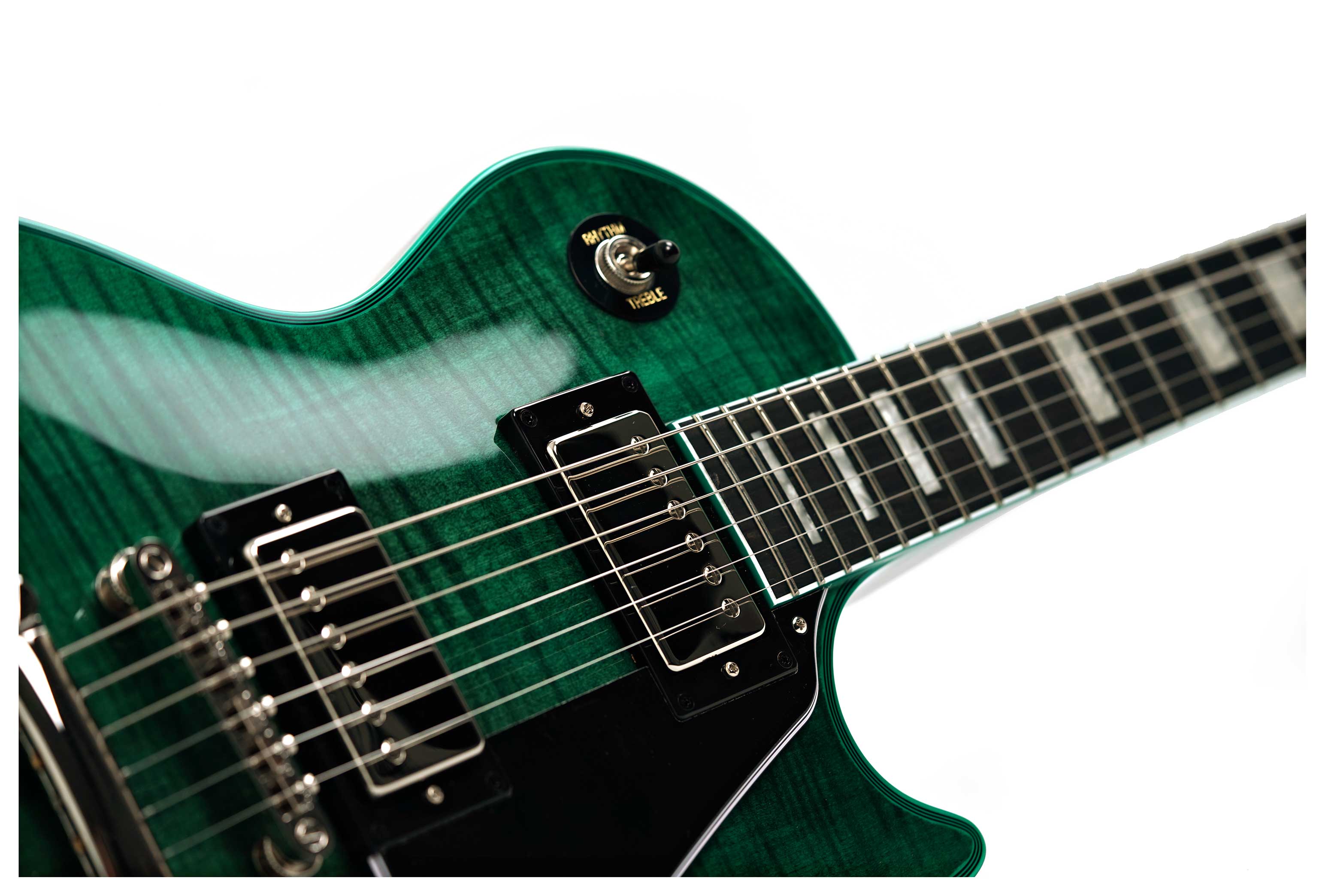 Epiphone Les Paul Custom Widow Peacock