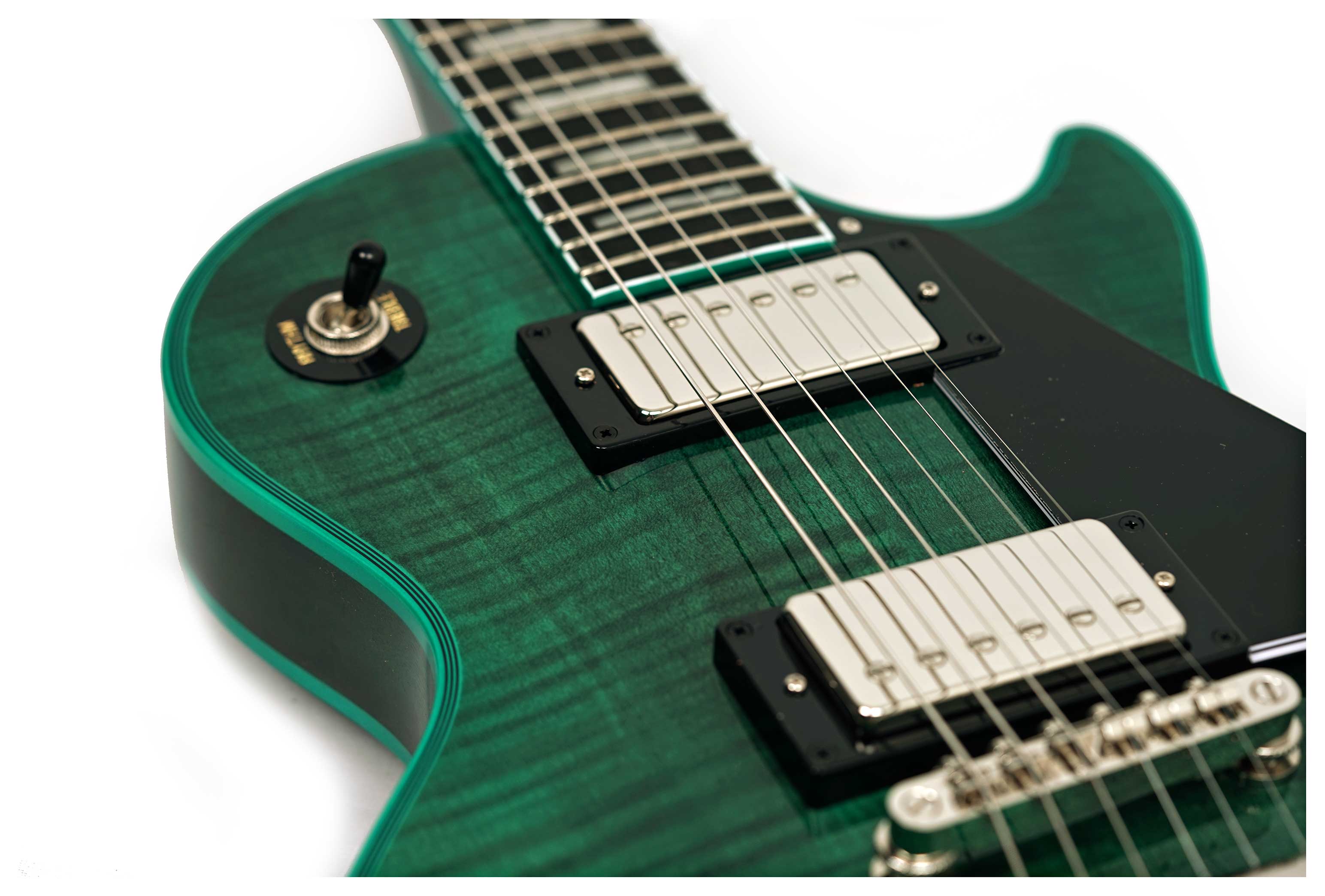 Epiphone Les Paul Custom Widow Peacock