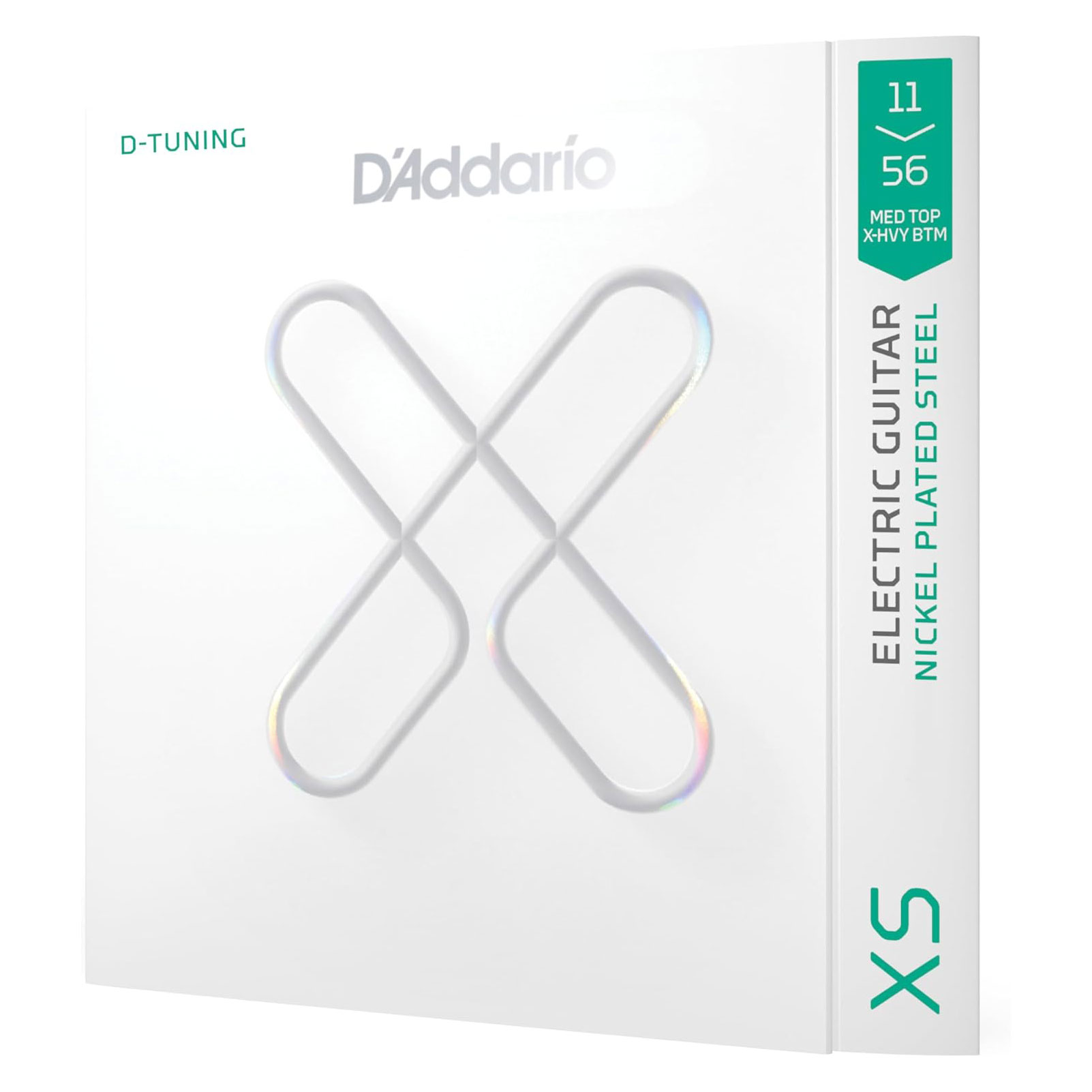 D'Addario 11-56 Medium Top/Extra Heavy Bottom XS Nickel Electric Guitar Strings