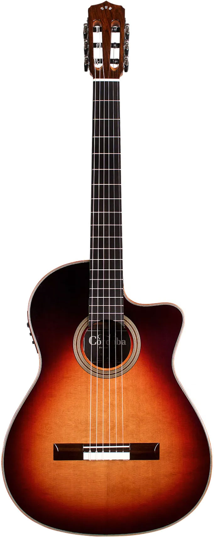 Cordoba Fusion Orchestra CE Cedar Tear Drop Burst