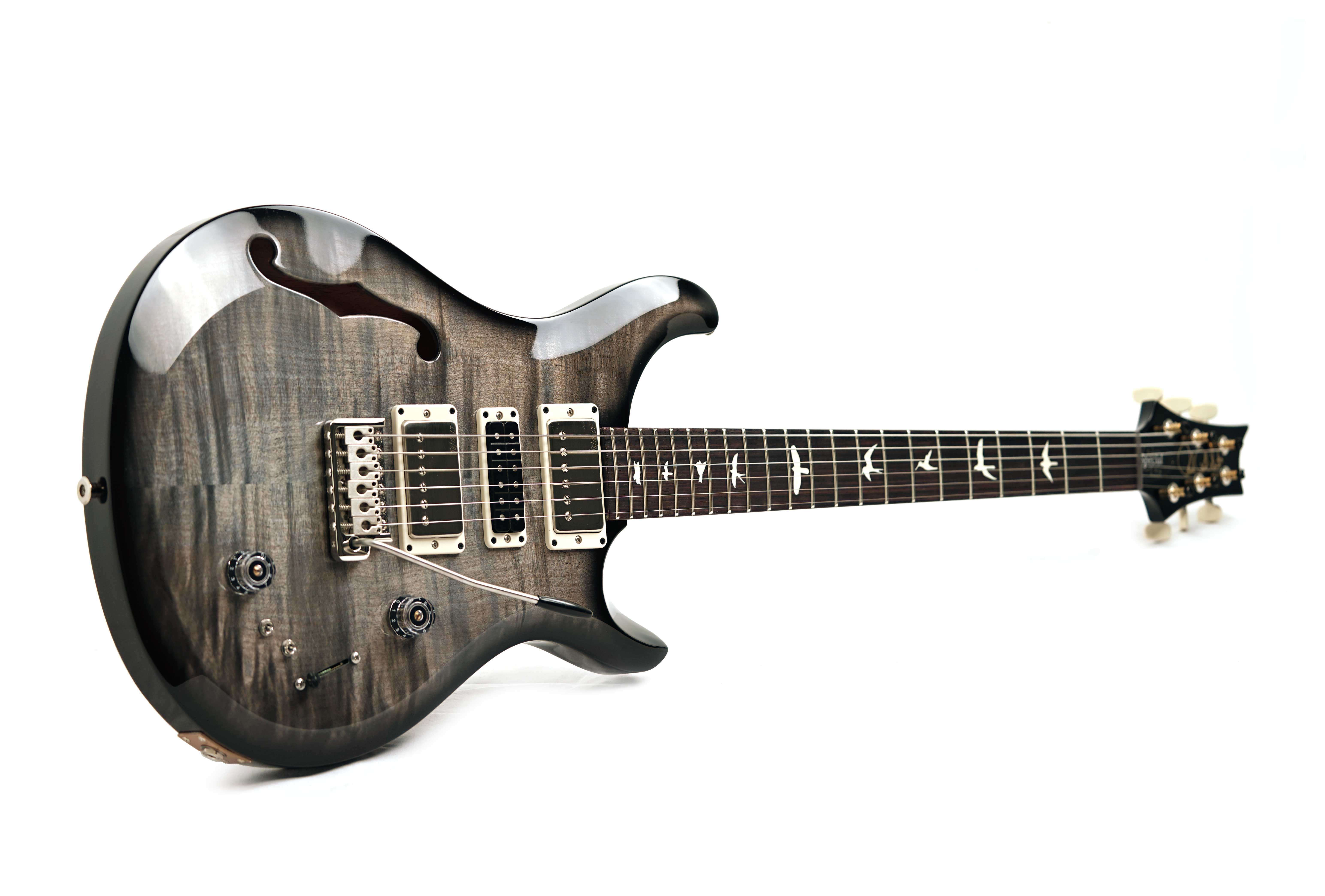 PRS S2 Special Semi-Hollow Faded Gray Black Burst #S2087403