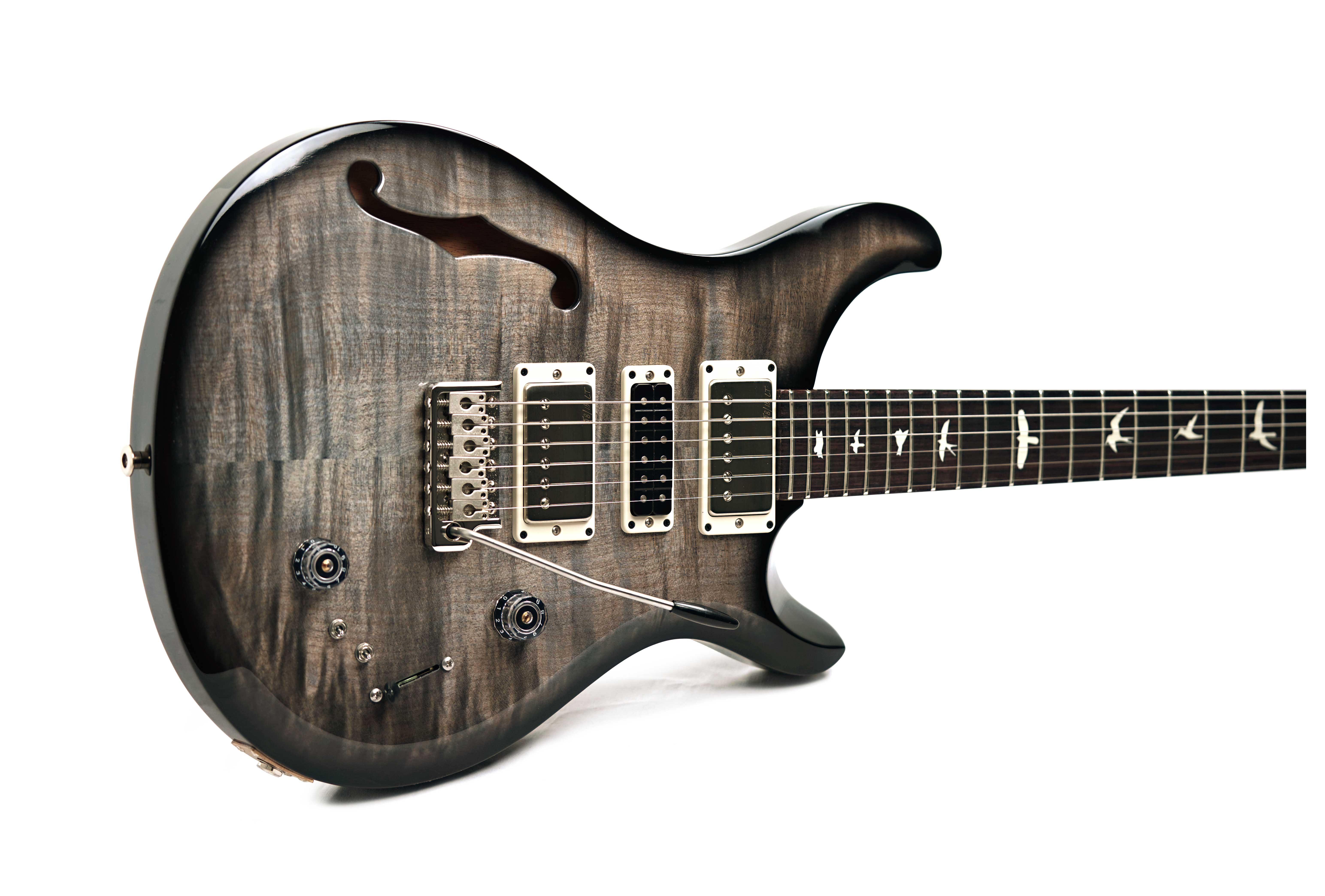 PRS S2 Special Semi-Hollow Faded Gray Black Burst #S2087403