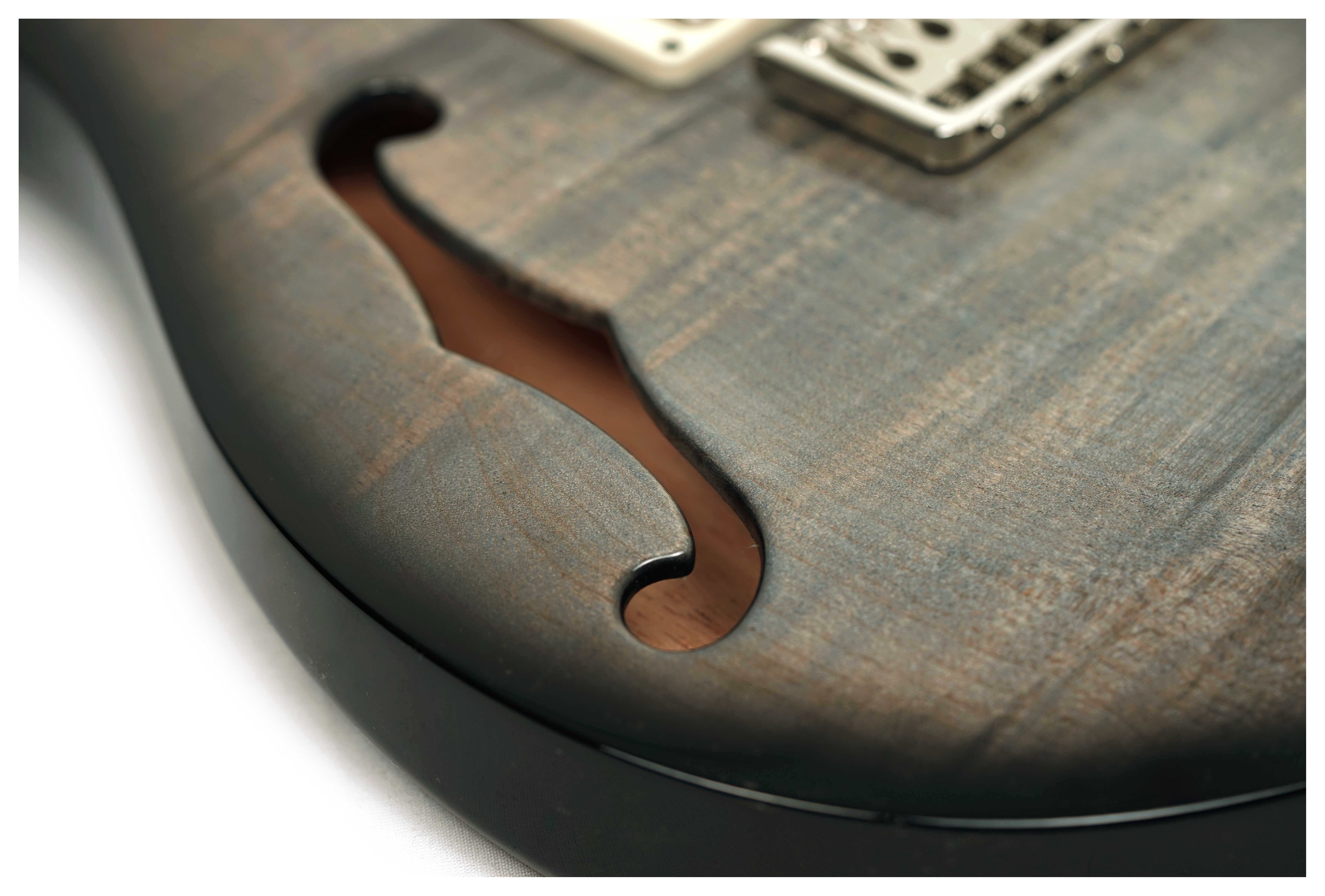 PRS S2 Special Semi-Hollow Faded Gray Black Burst #S2087403