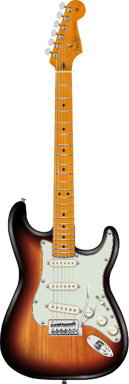 Fender FSR American Professional II Stratocaster V 3-Tone Sunburst Maple Fingerboard