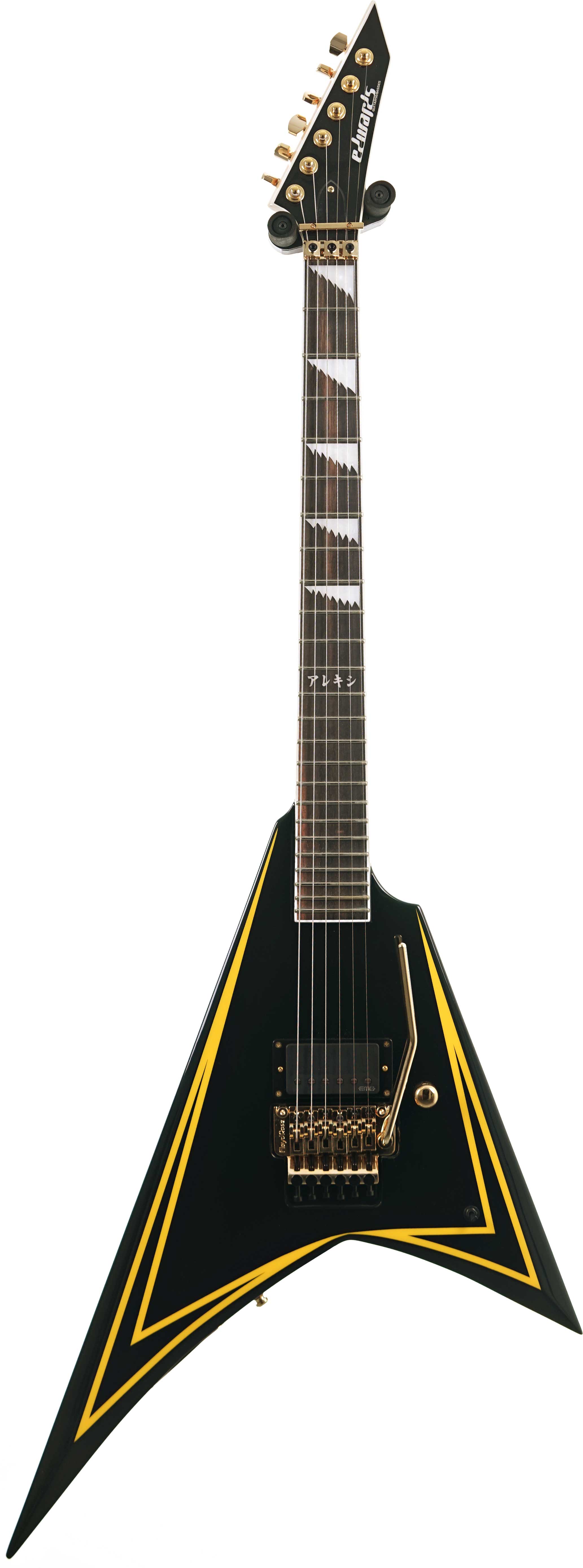 ESP Edwards E-AL-166 Katakana Alexi Laiho Signature