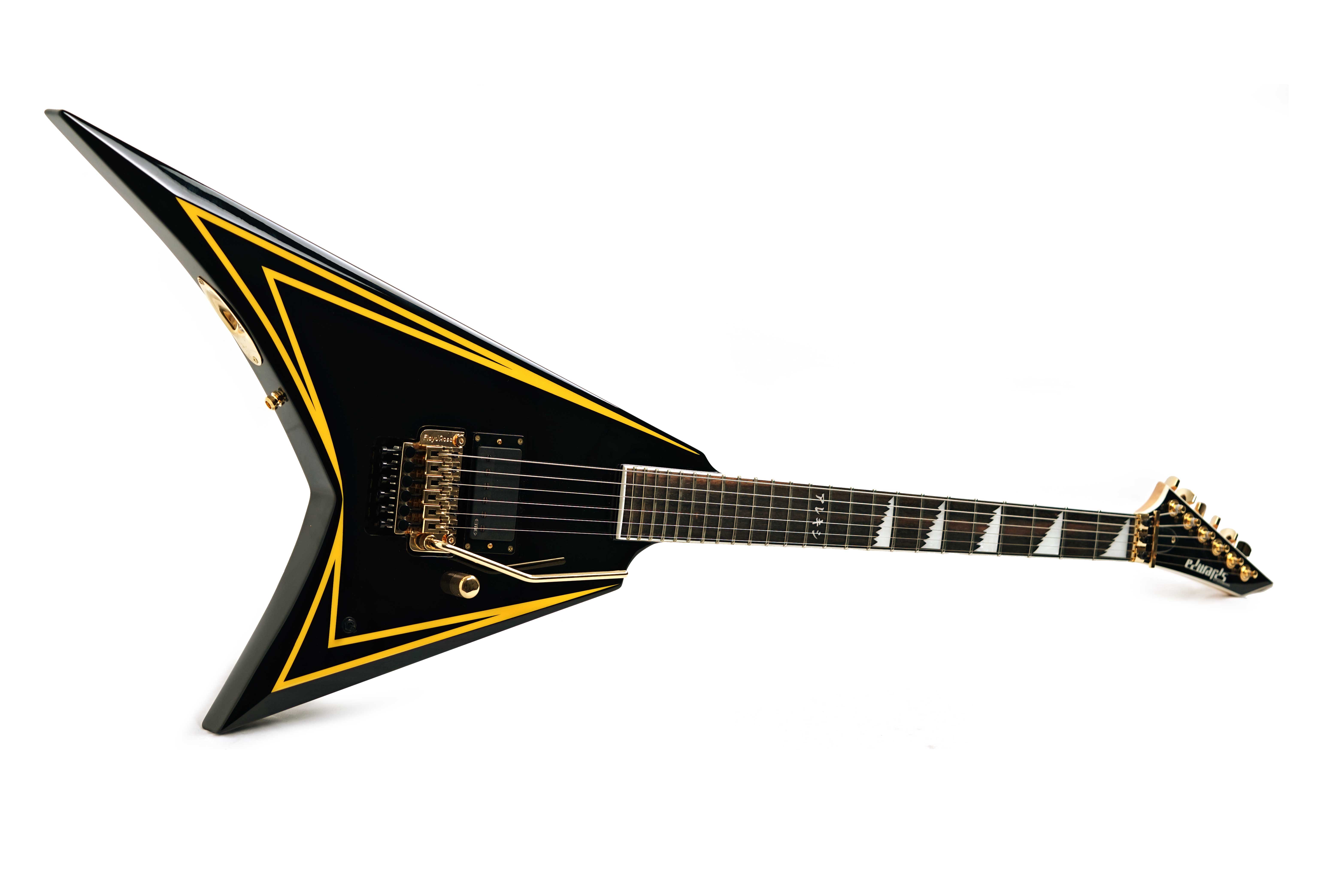 ESP Edwards E-AL-166 Katakana Alexi Laiho Signature