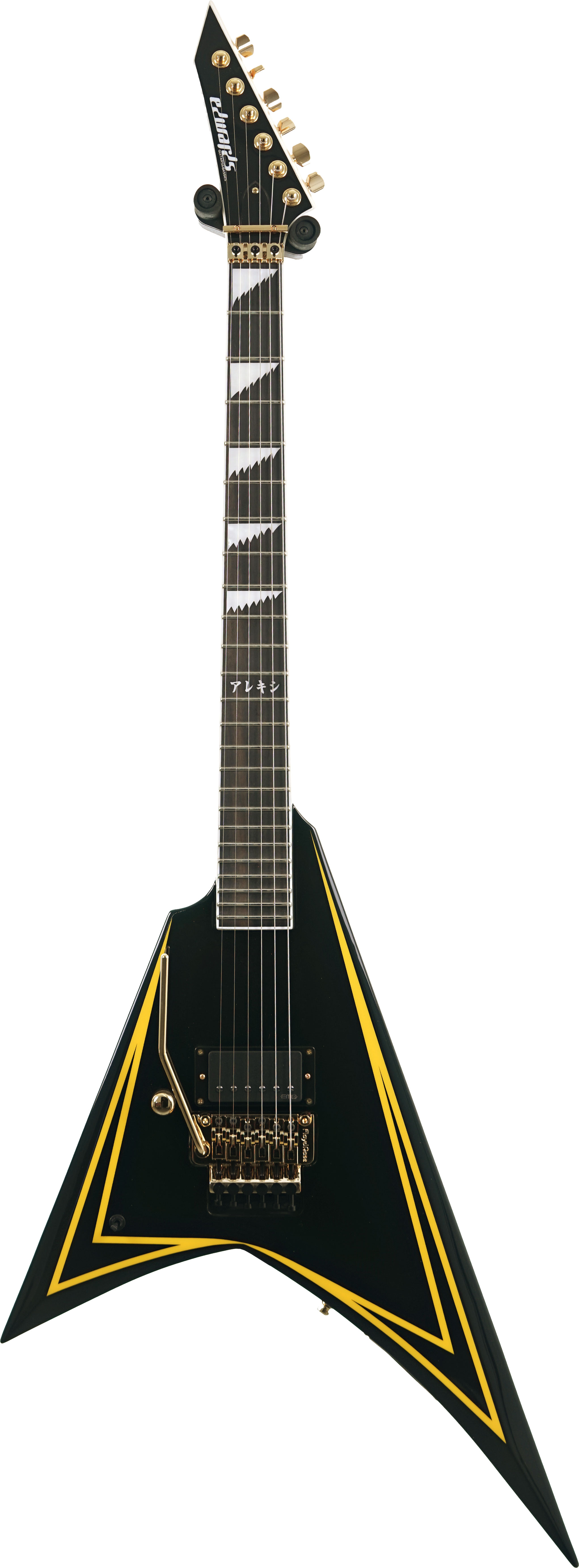 ESP Edwards E-AL-166 Left Handed Katakana Alexi Laiho Signature
