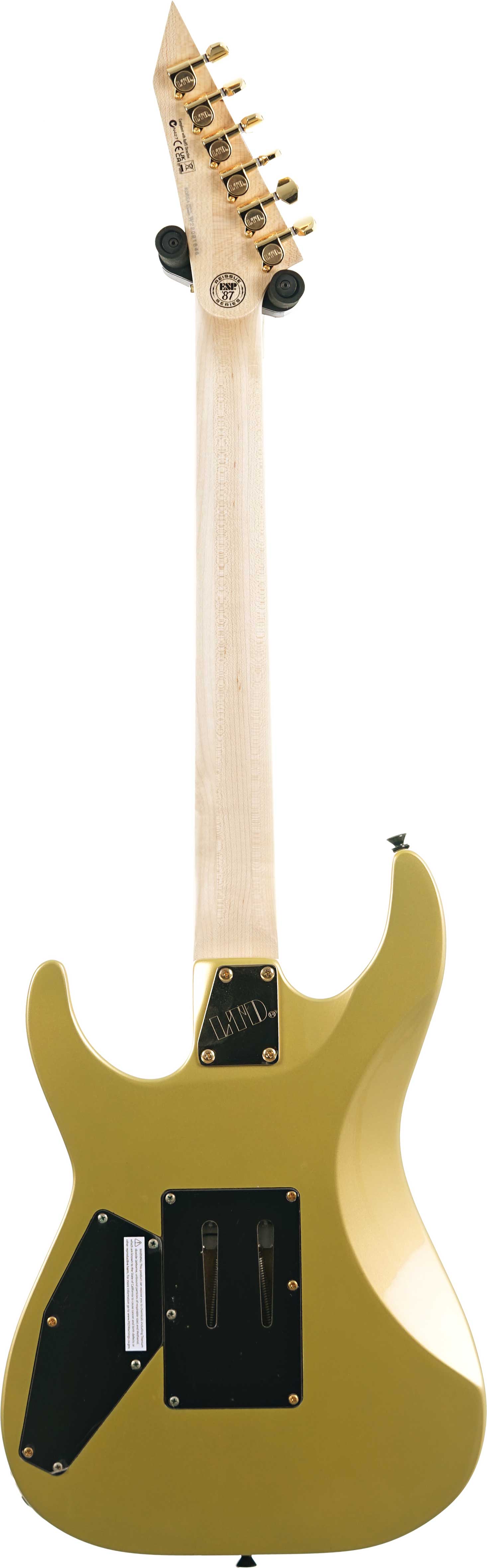 ESP LTD Mirage Deluxe 87 Metallic Gold