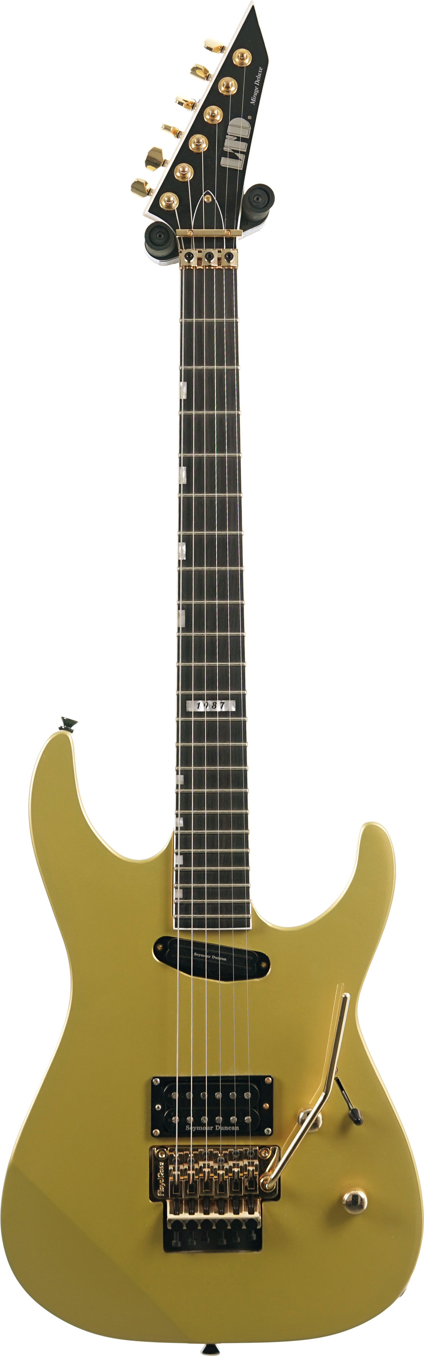 ESP LTD Mirage Deluxe 87 Metallic Gold