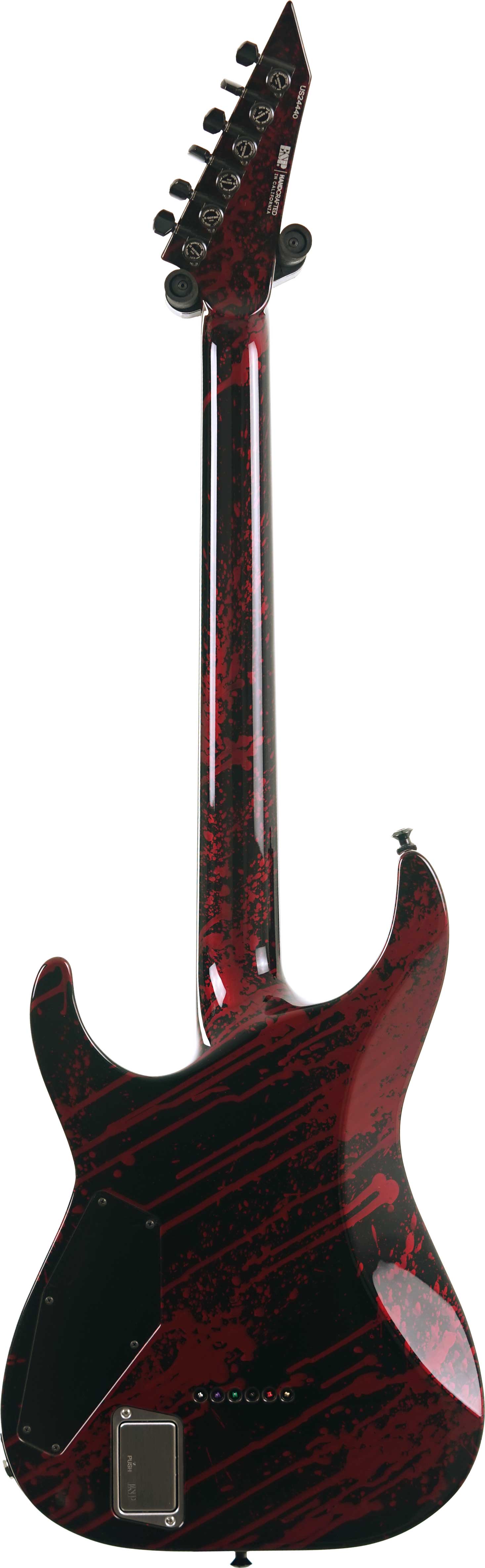 ESP USA M-II NTB Blood Splatter