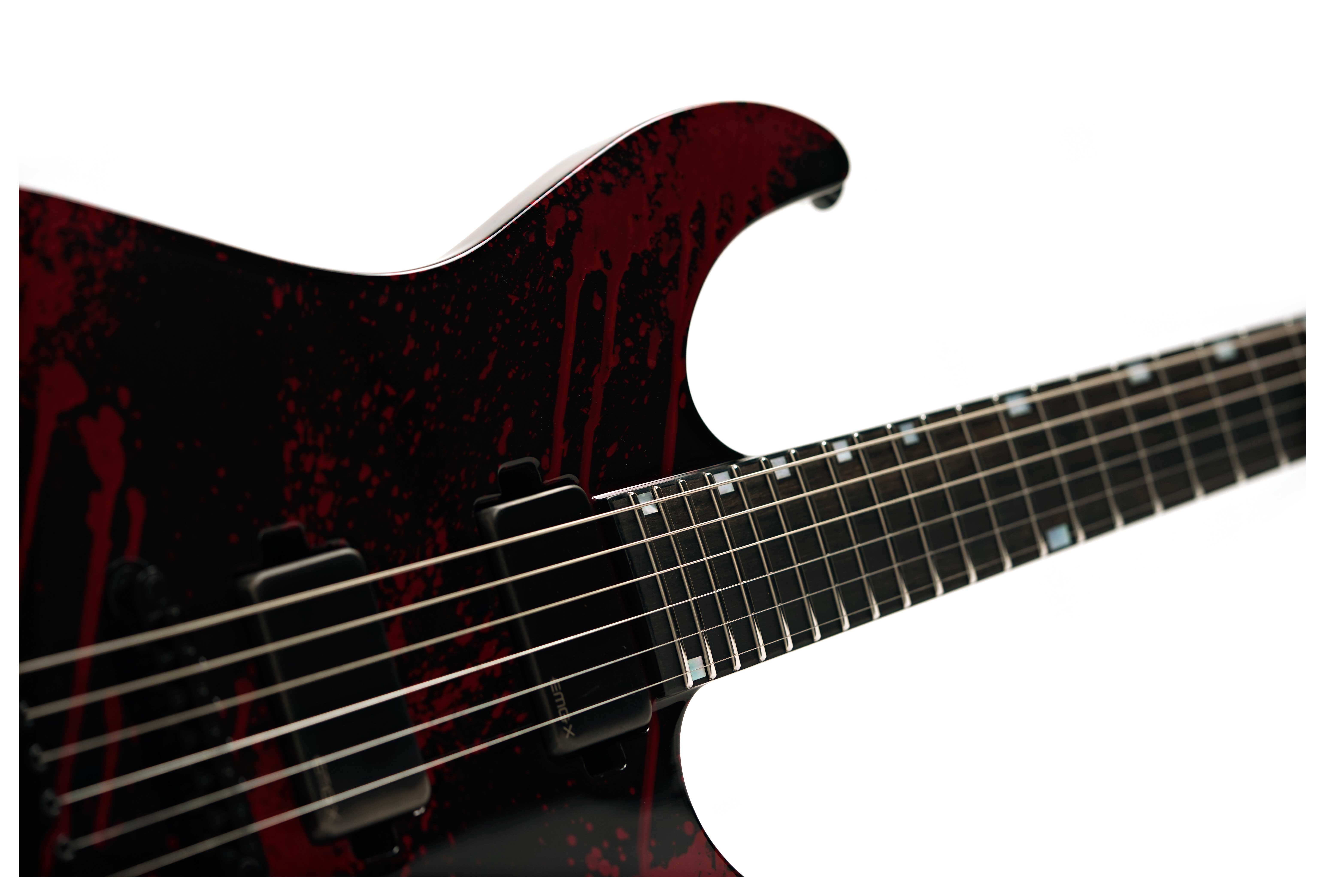 ESP USA M-II NTB Blood Splatter