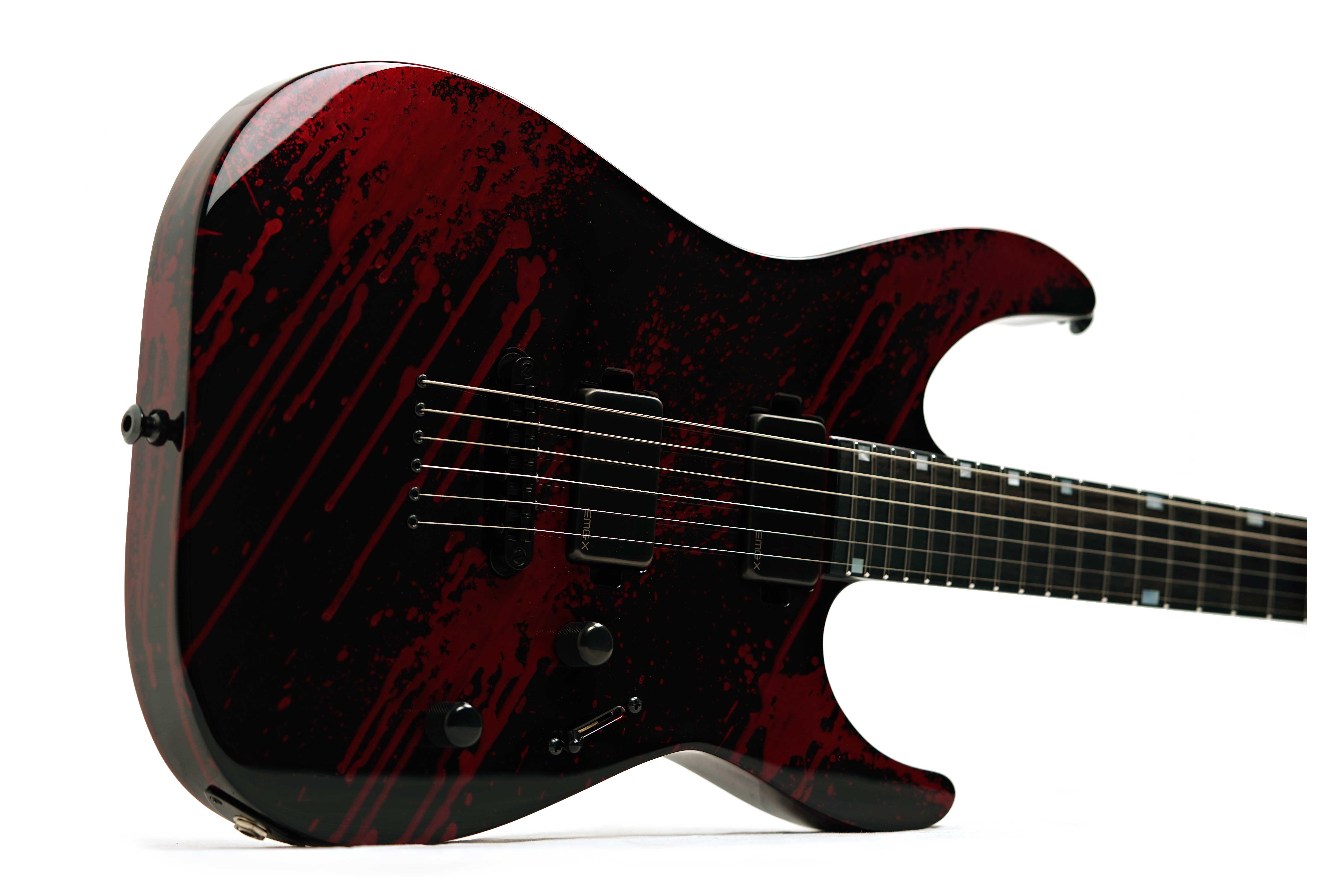 ESP USA M-II NTB Blood Splatter