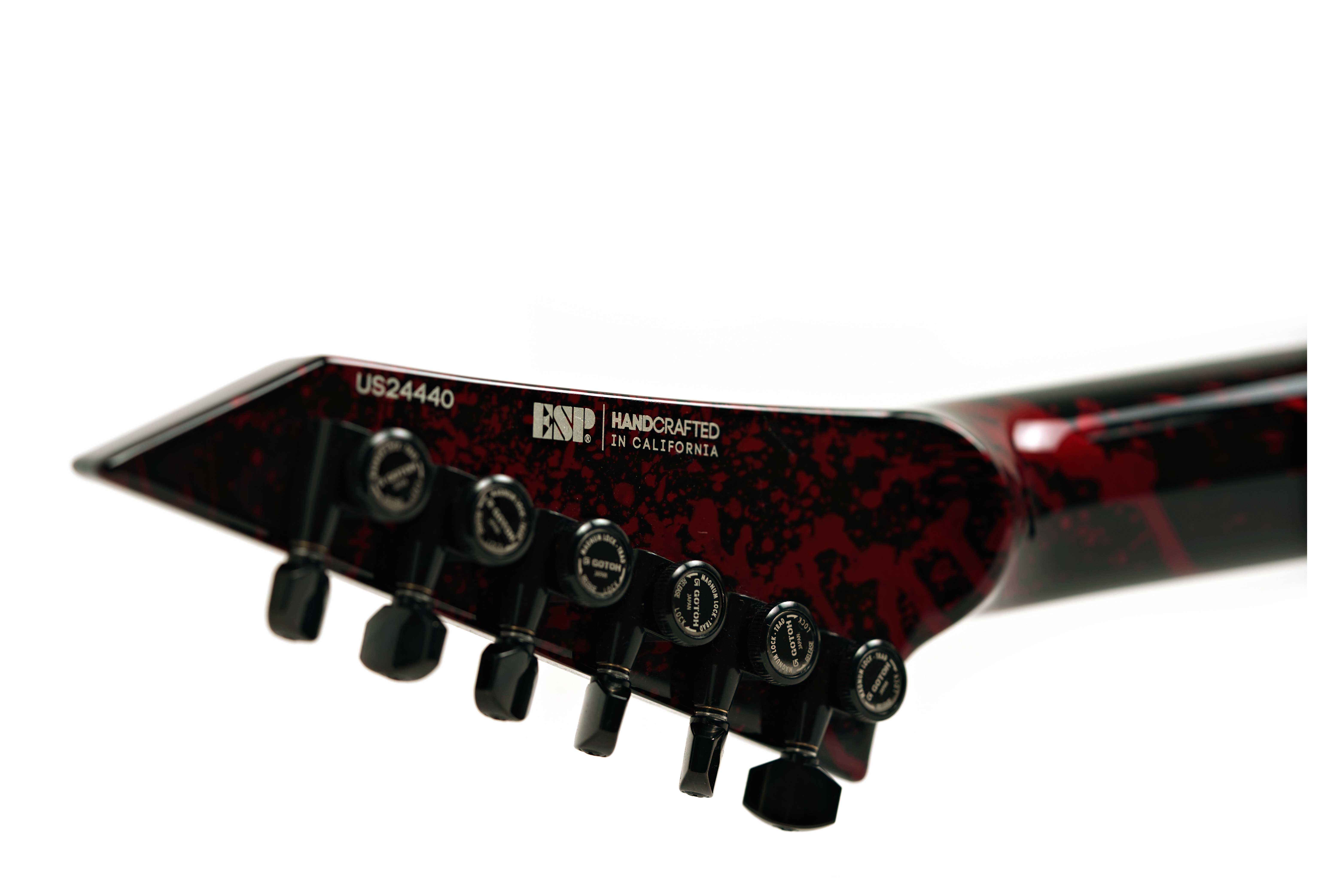 ESP USA M-II NTB Blood Splatter
