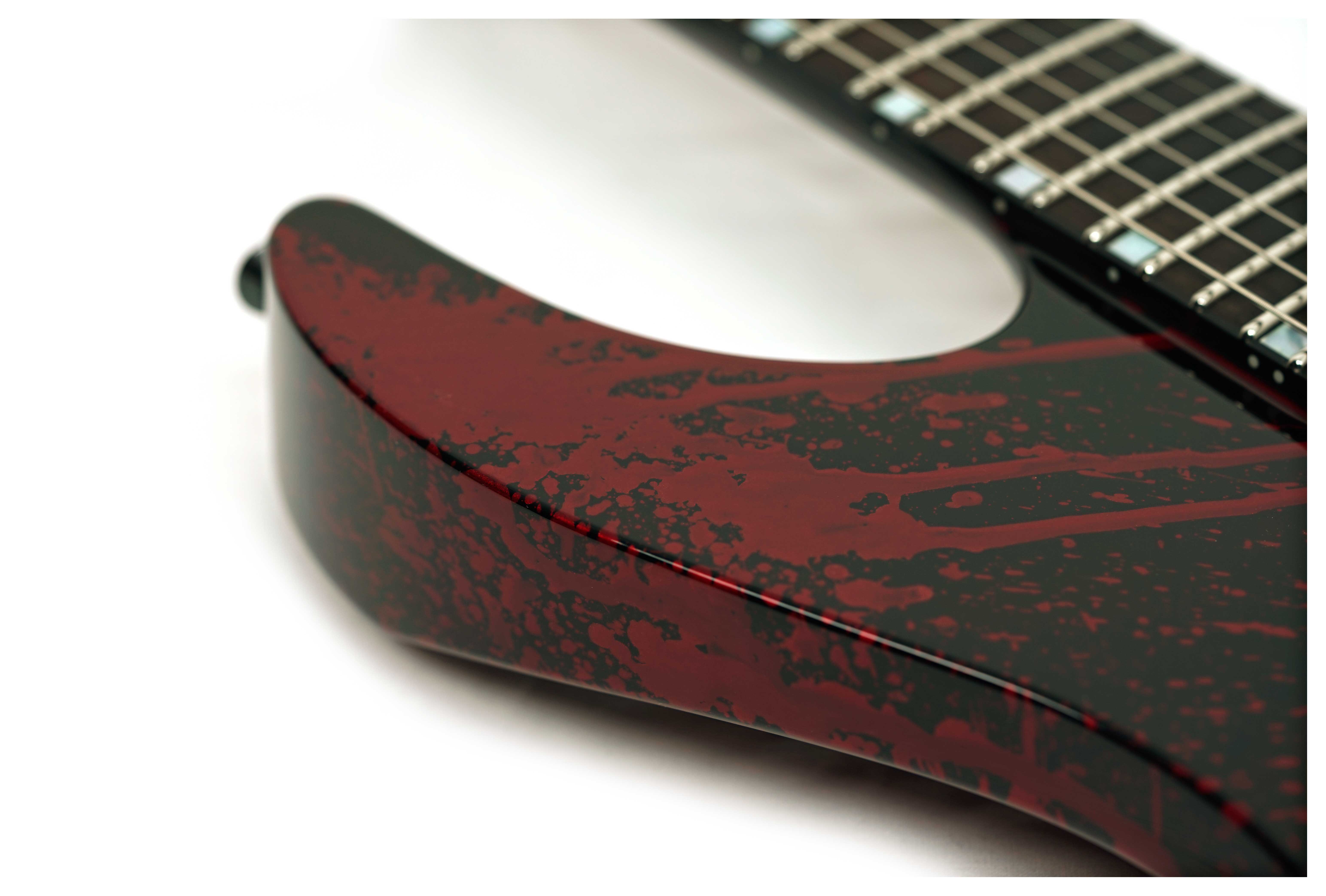 ESP USA M-II NTB Blood Splatter