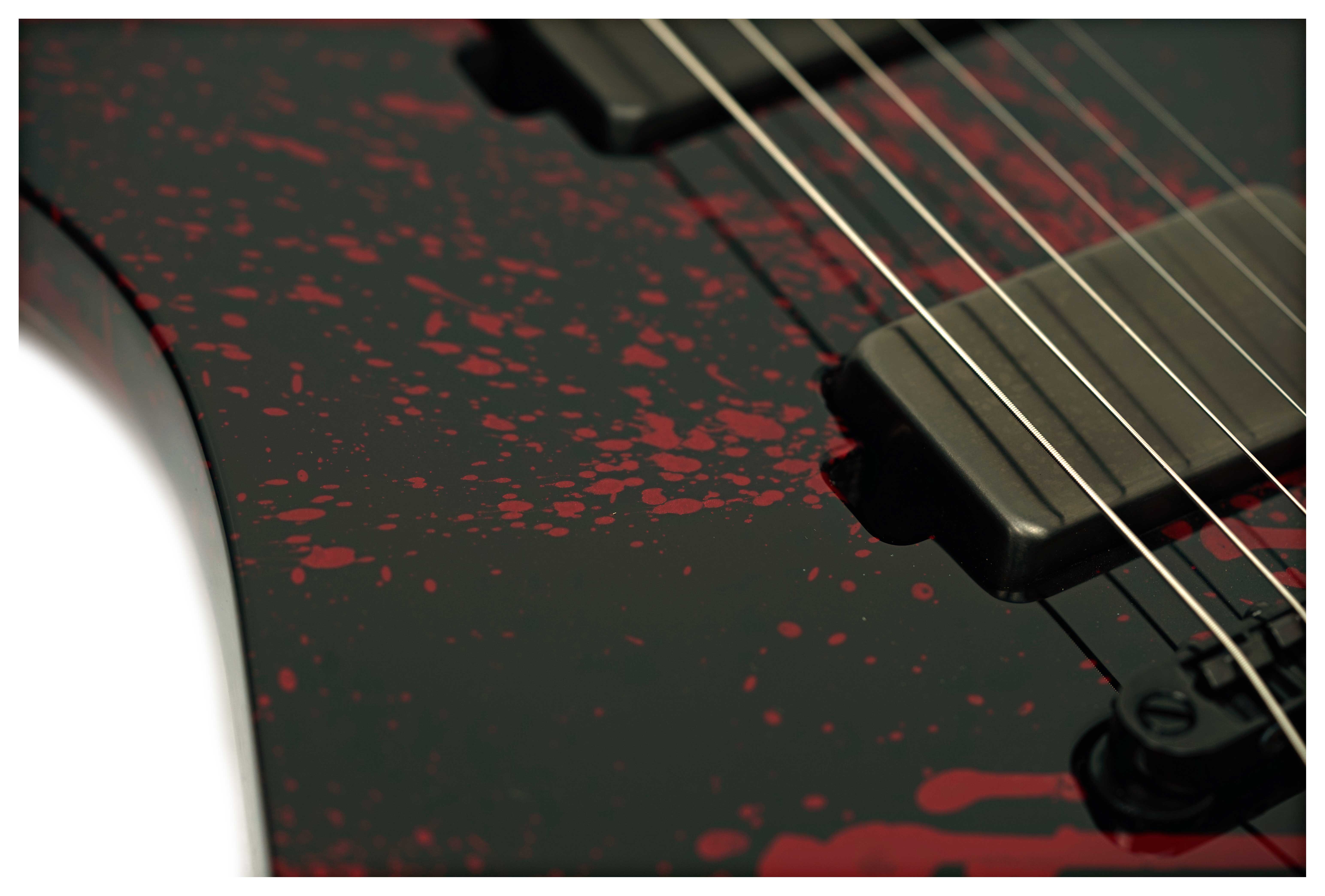 ESP USA M-II NTB Blood Splatter